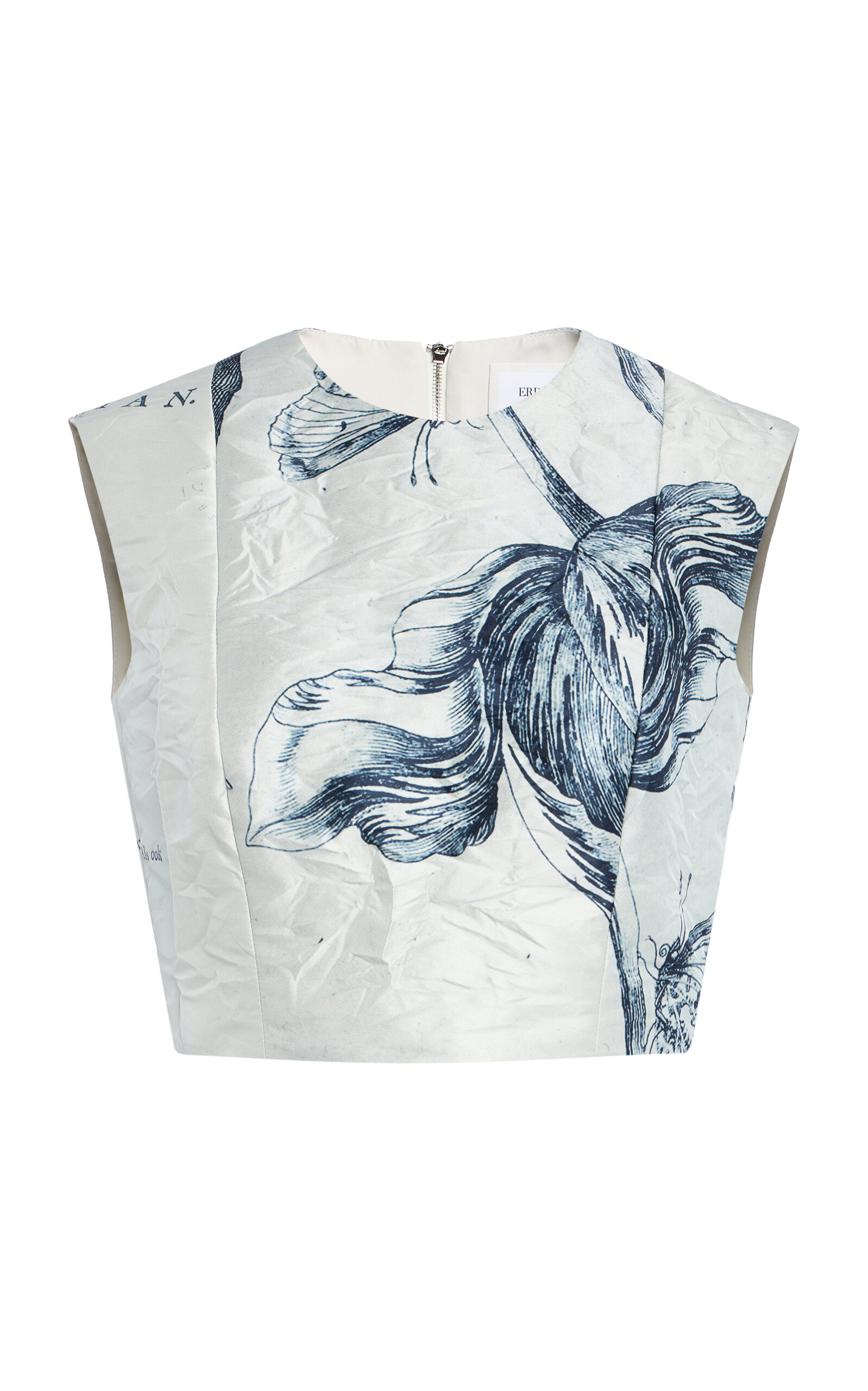 Printed Bodice Top