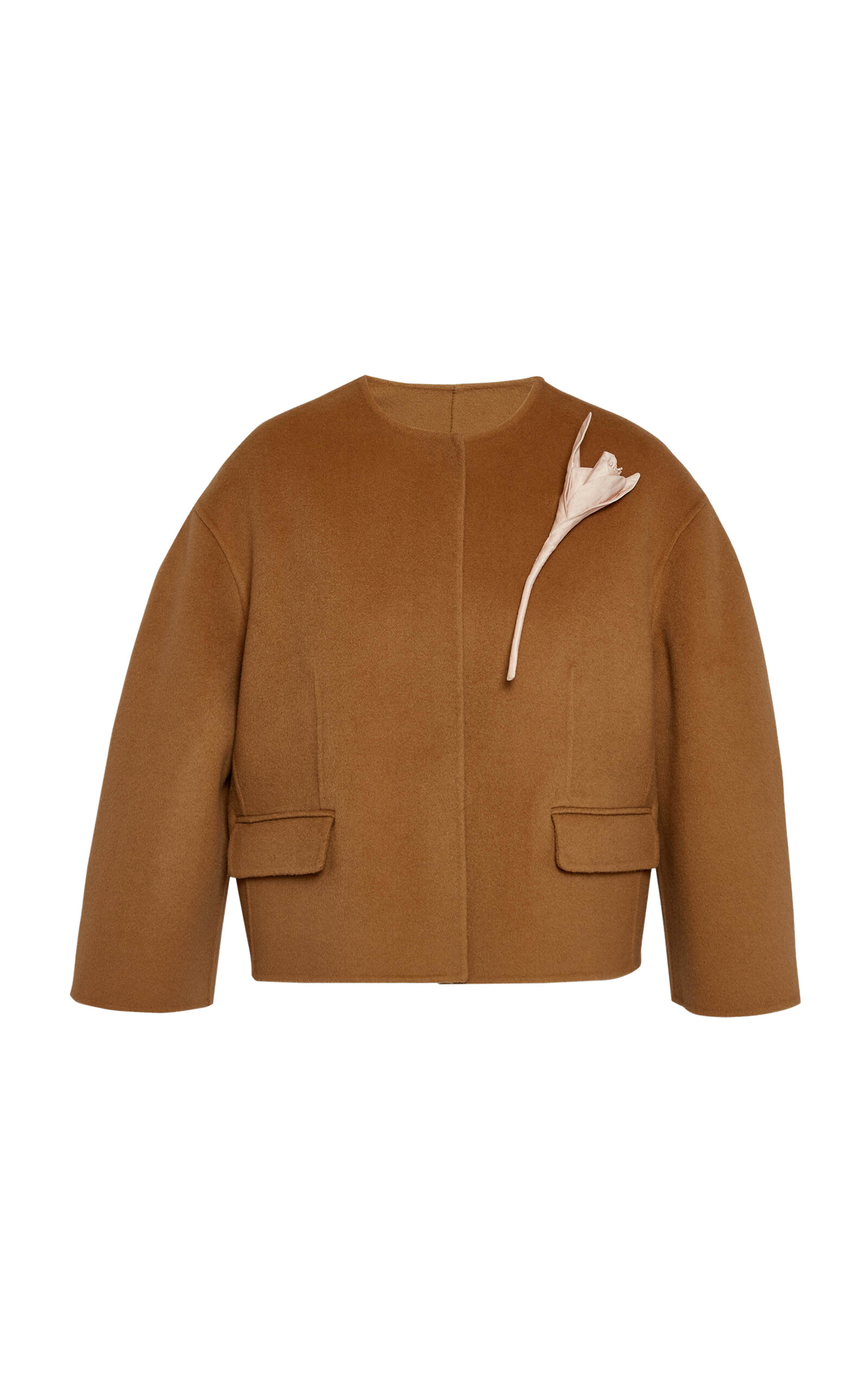 Erdem Appliquéd Wool Jacket