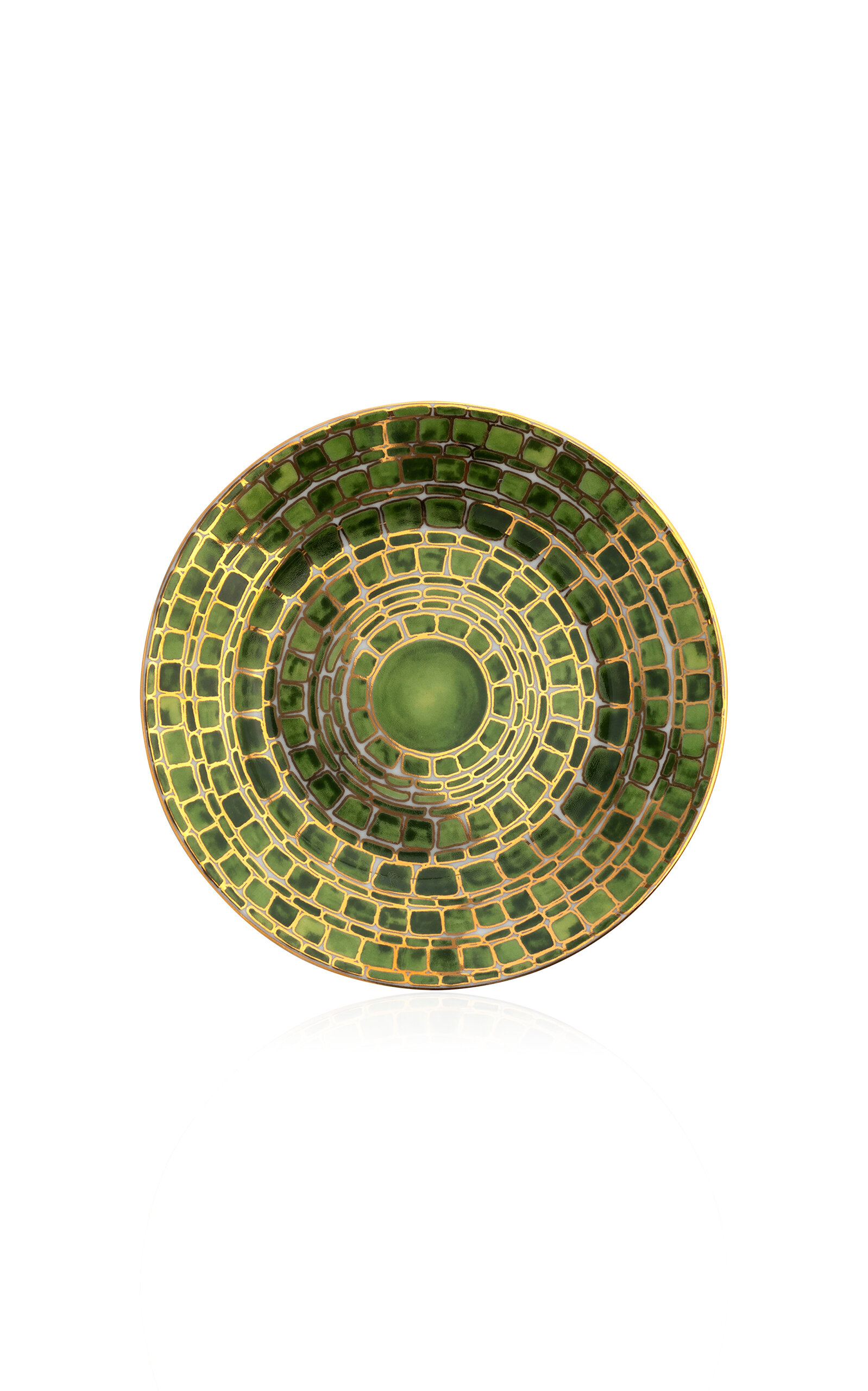 Tania Bulhoes Bread Plate Jade Green - Multi