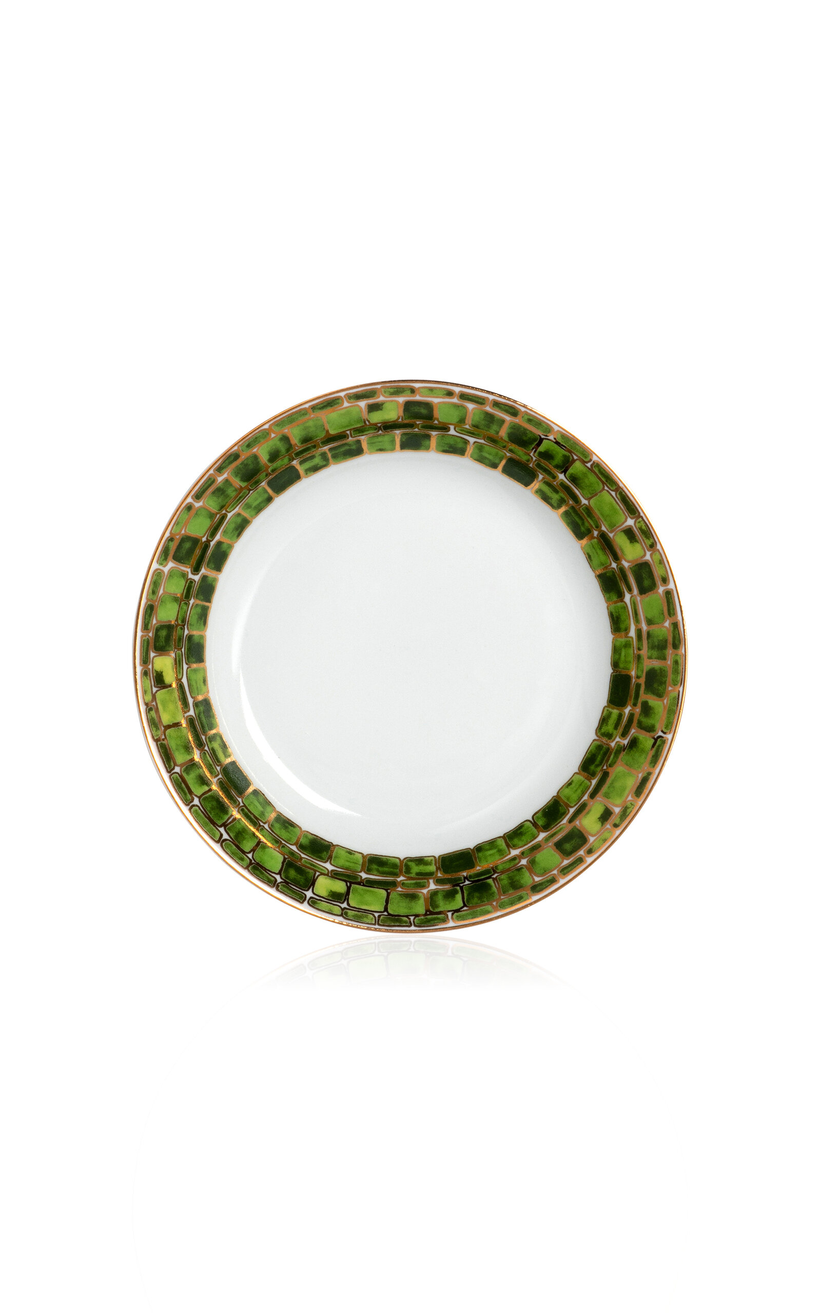 Tania Bulhoes Soup Plate Jade Green - Multi