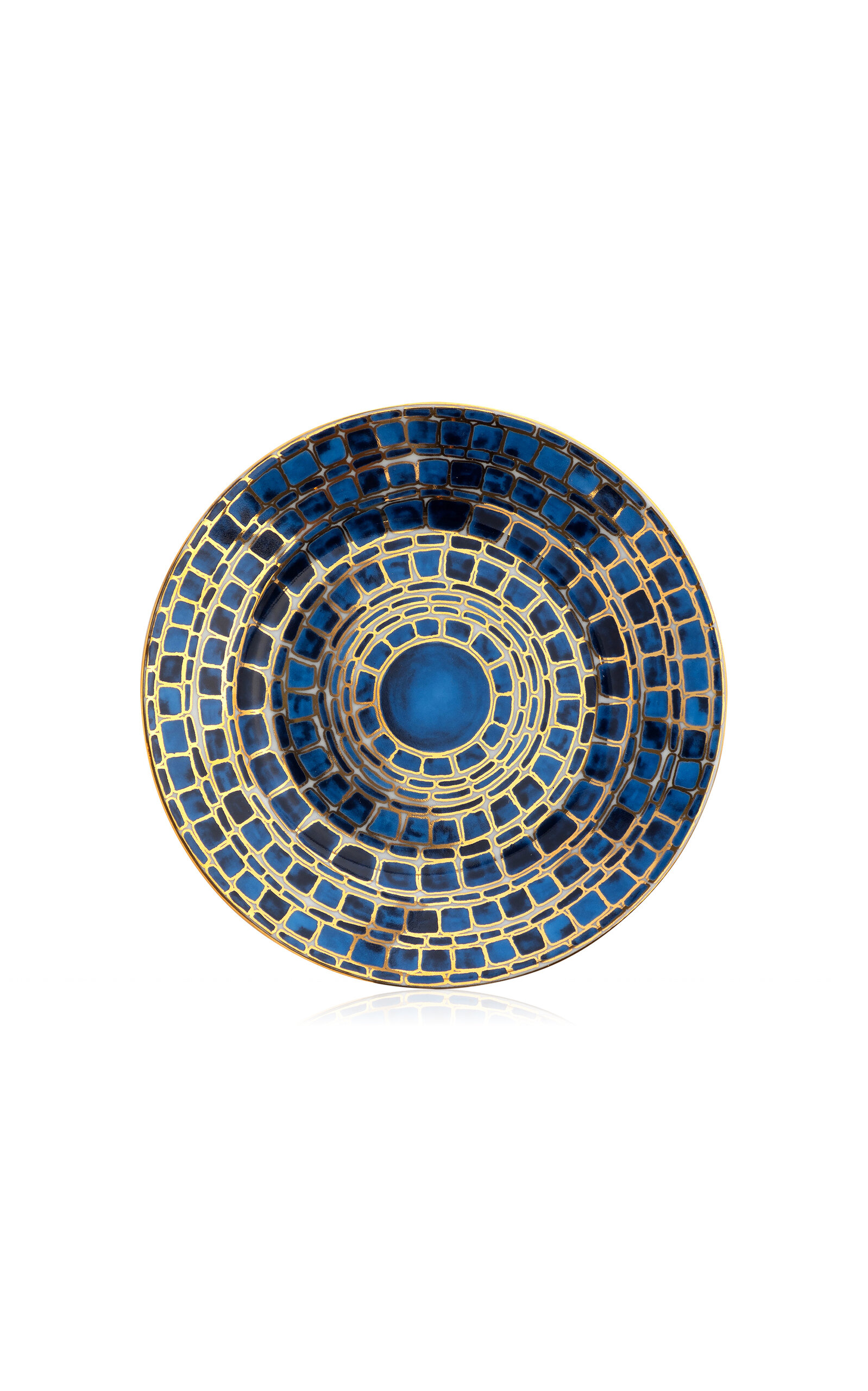 Tania Bulhoes Dessert Plate Jade Blue - Multi