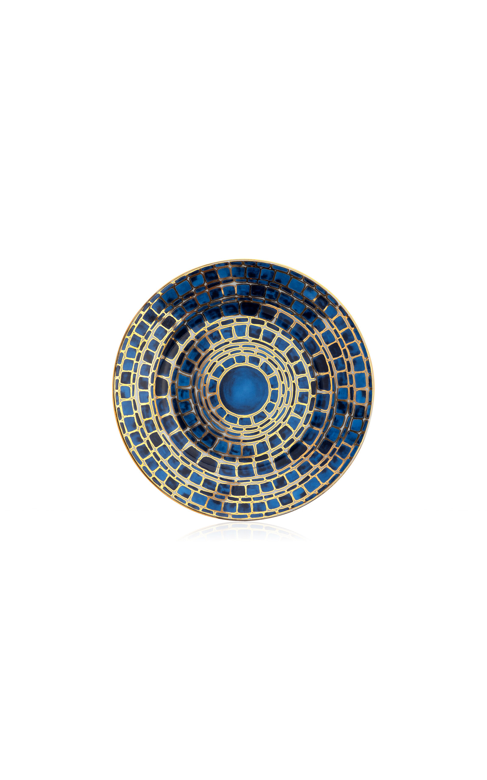 Tania Bulhoes Bread Plate Jade Blue - Multi