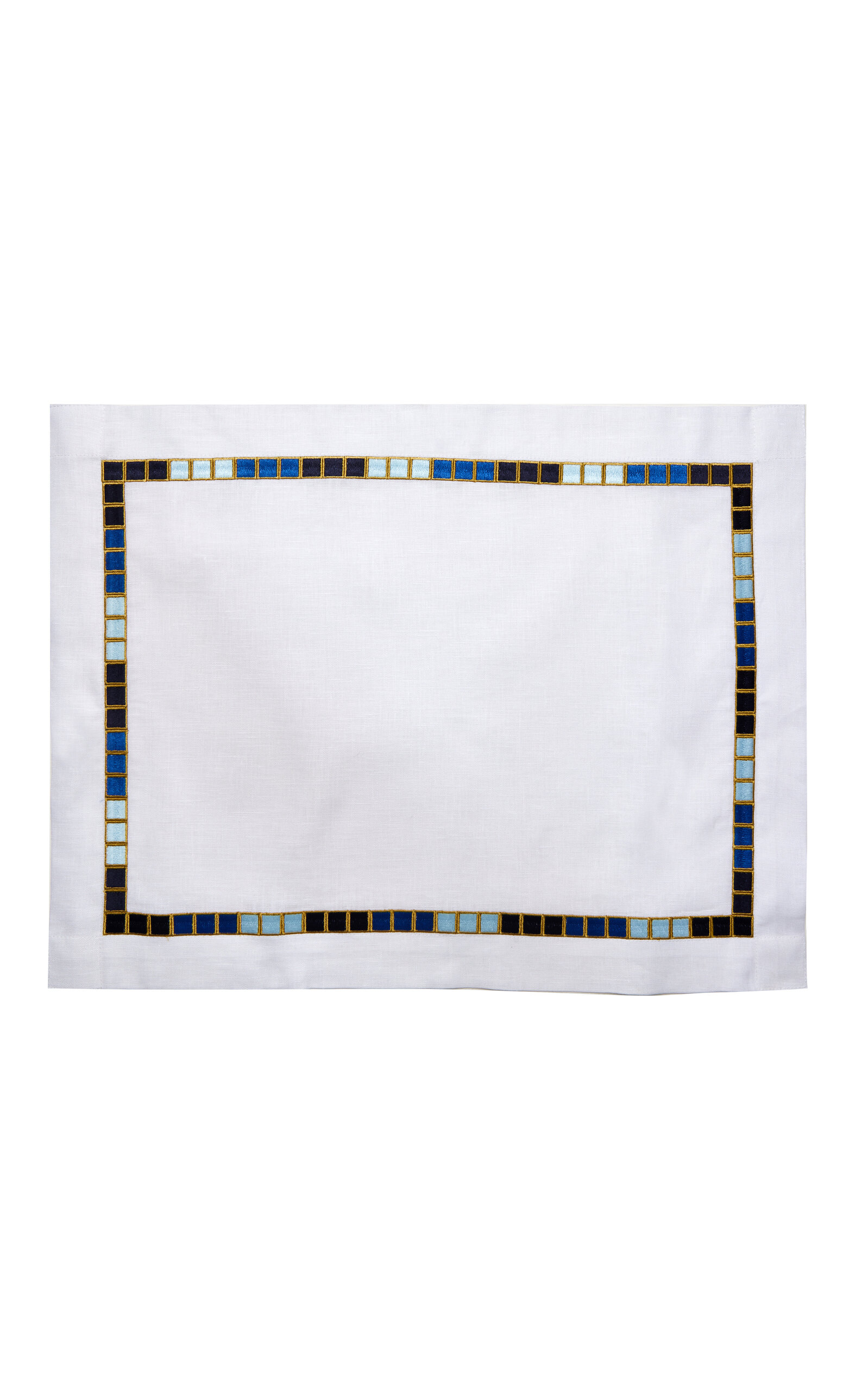 Tania Bulhoes Placemat Mosaico Blue - Multi