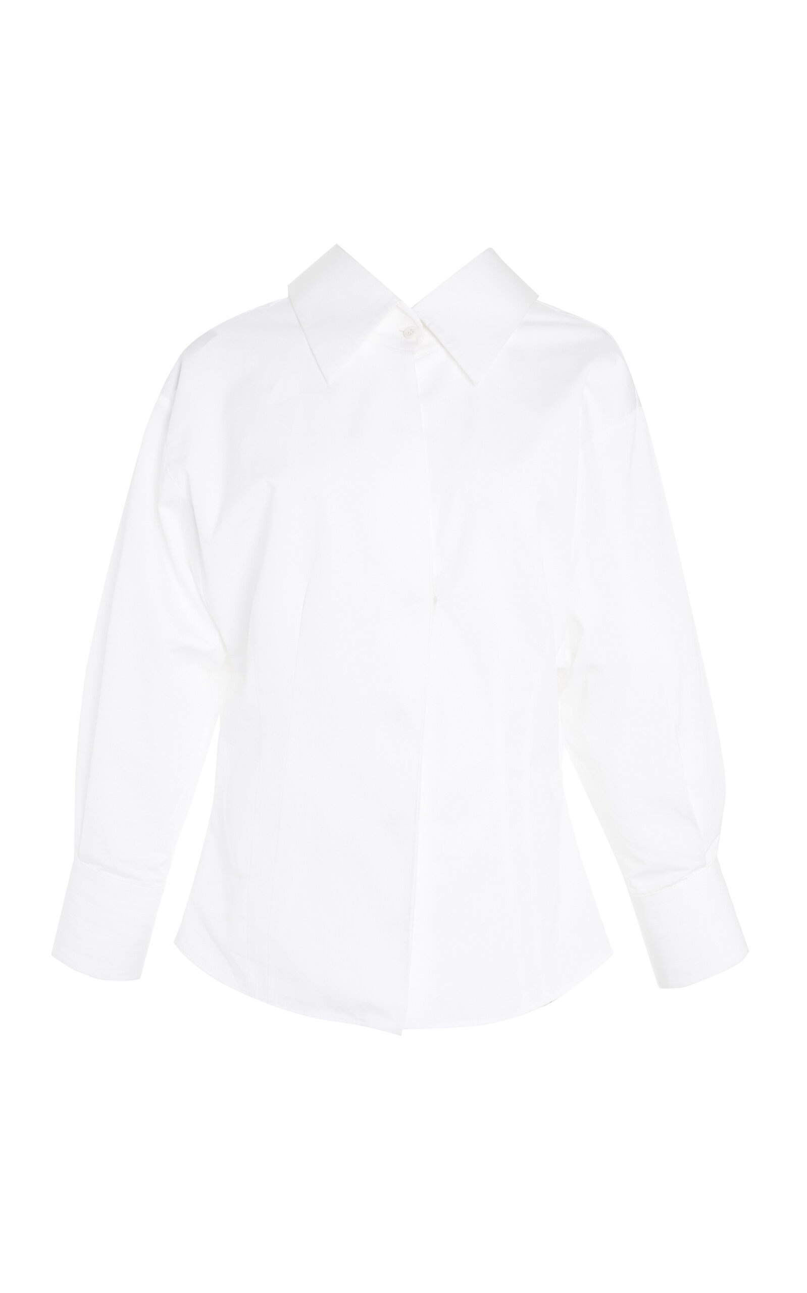 Givenchy Sculpted Cotton Poplin Shirt - Women's Clothing