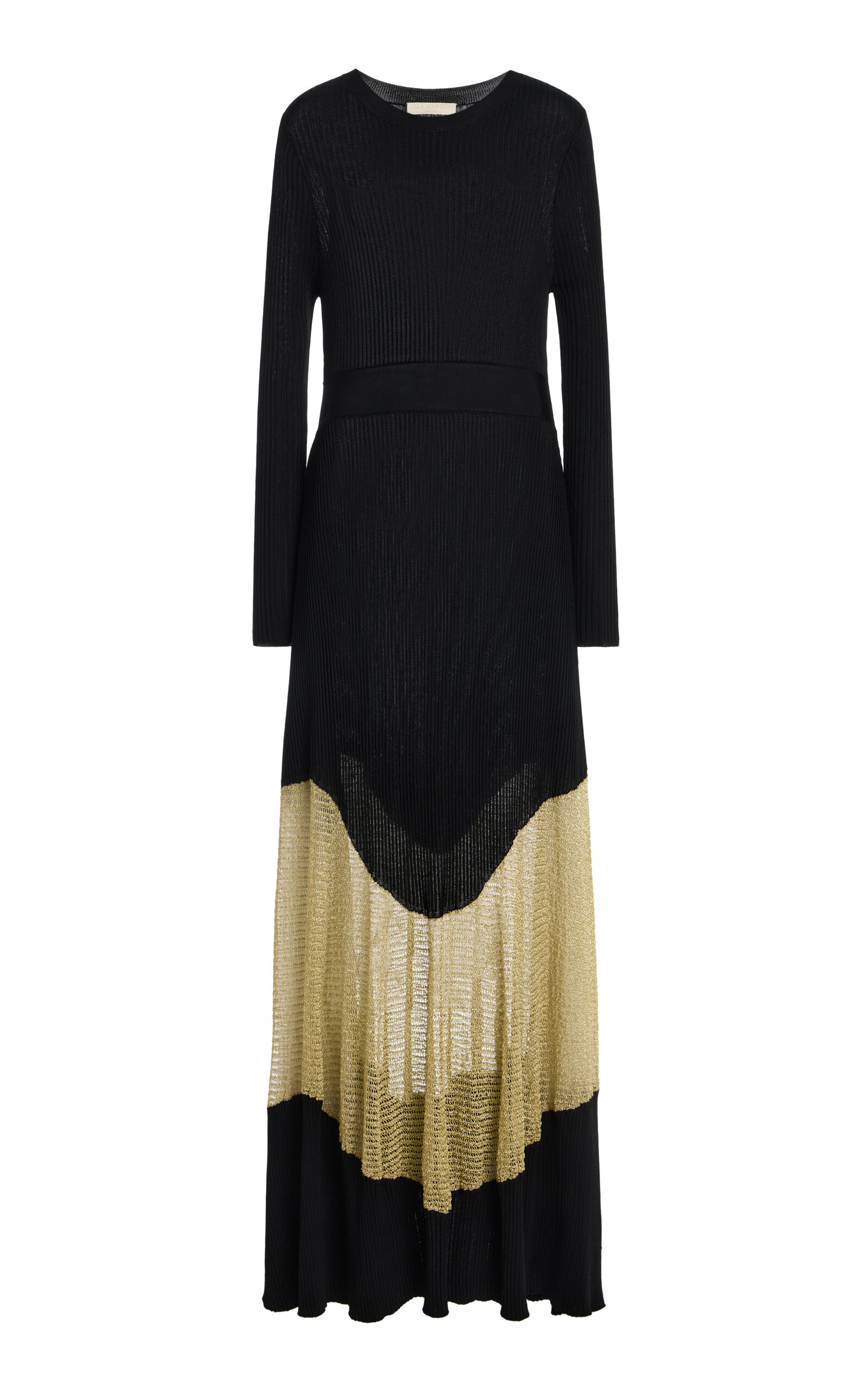 Ulla Johnson Roanne Panelled Knit Maxi Dress