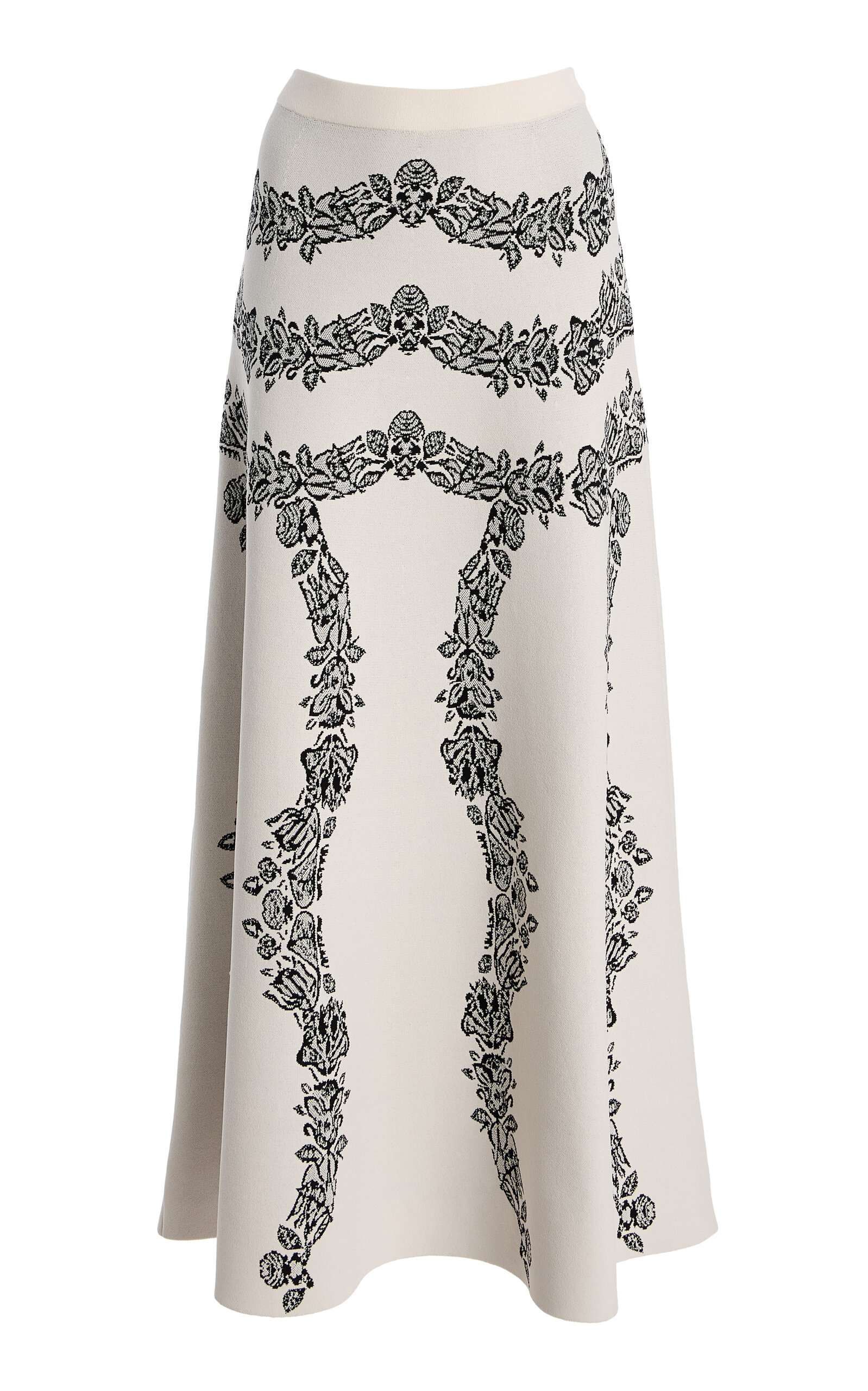 Ulla Johnson Valencia Jacquard-Knit Maxi Skirt