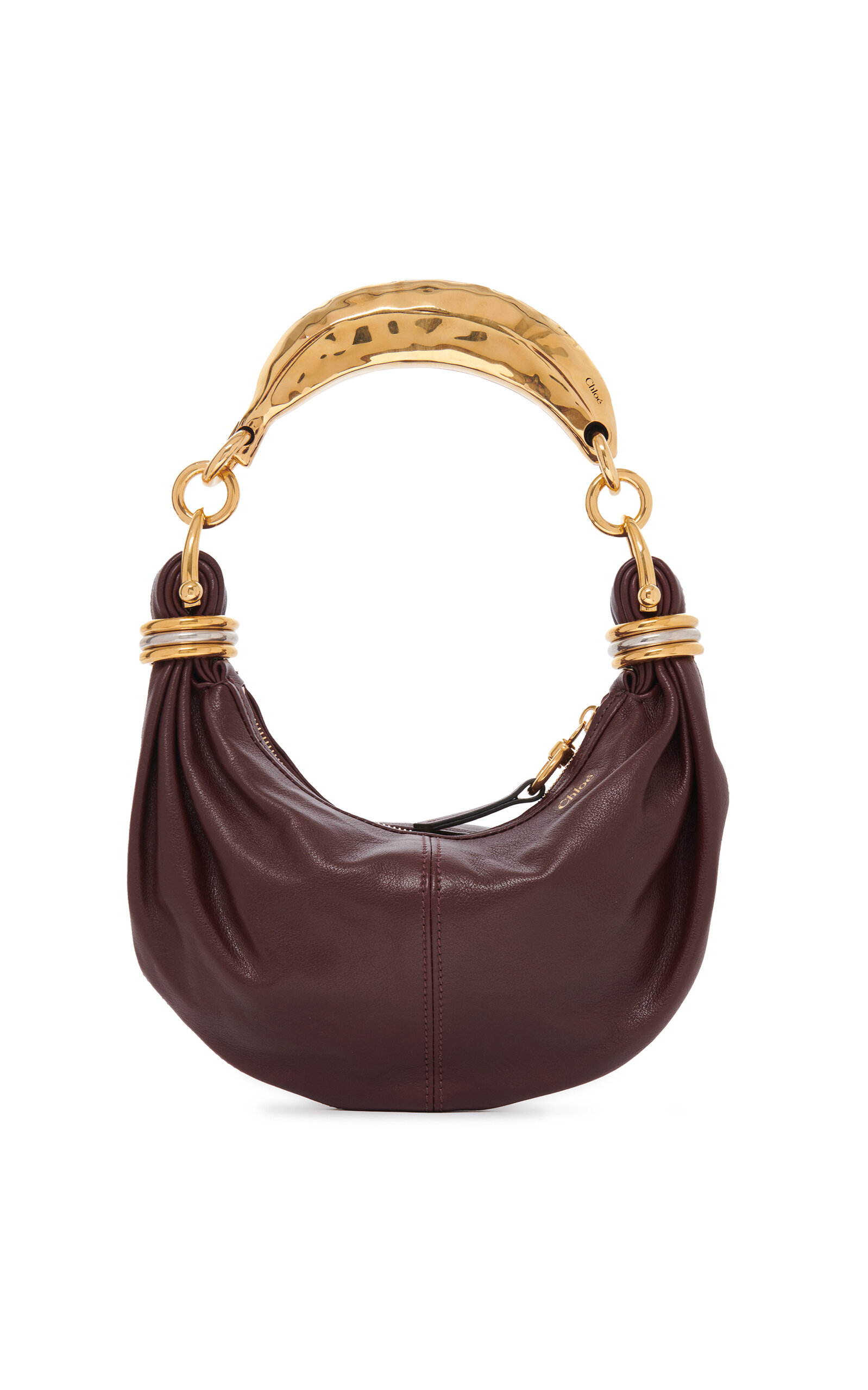 Chloé Bracelet-Handle Leather Shoulder Bag