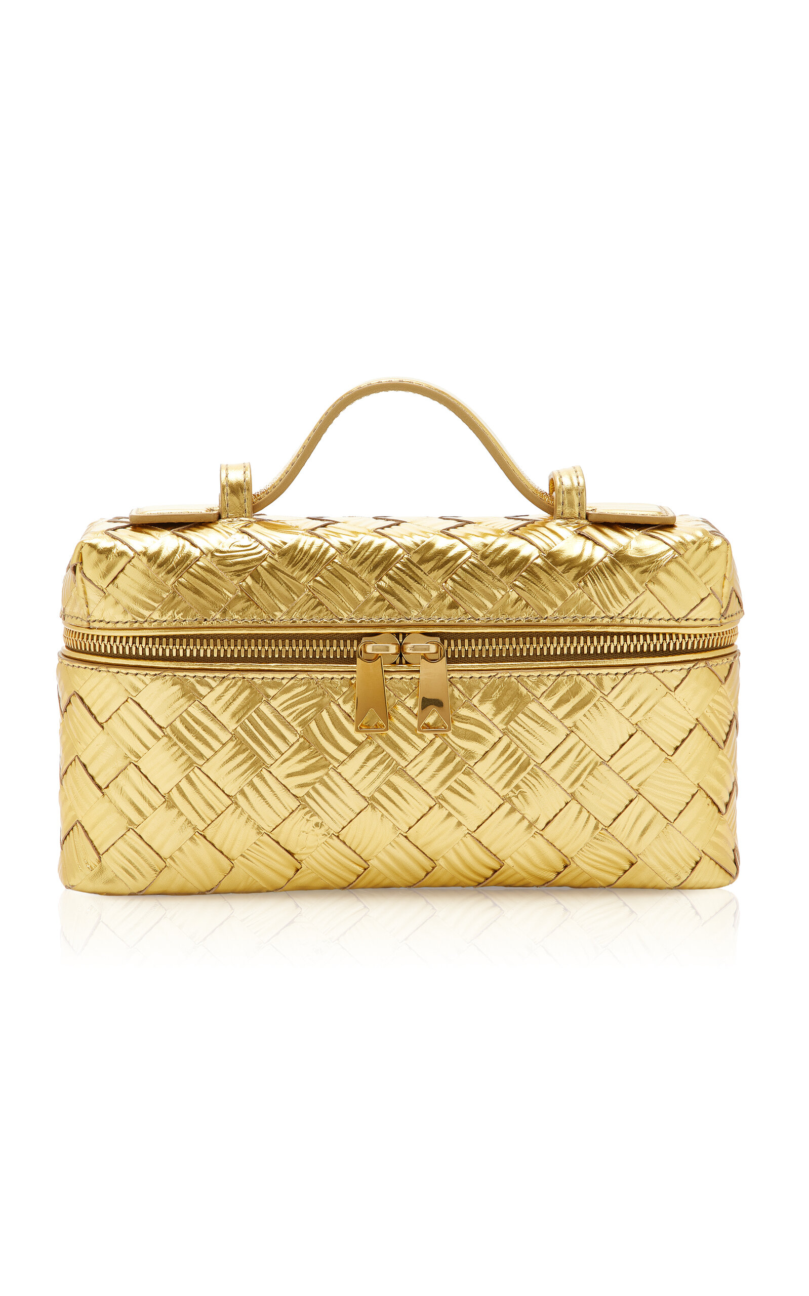 Bottega Veneta Bang Bang Intrecciato Embossed Leather Bag - Moda Operandi