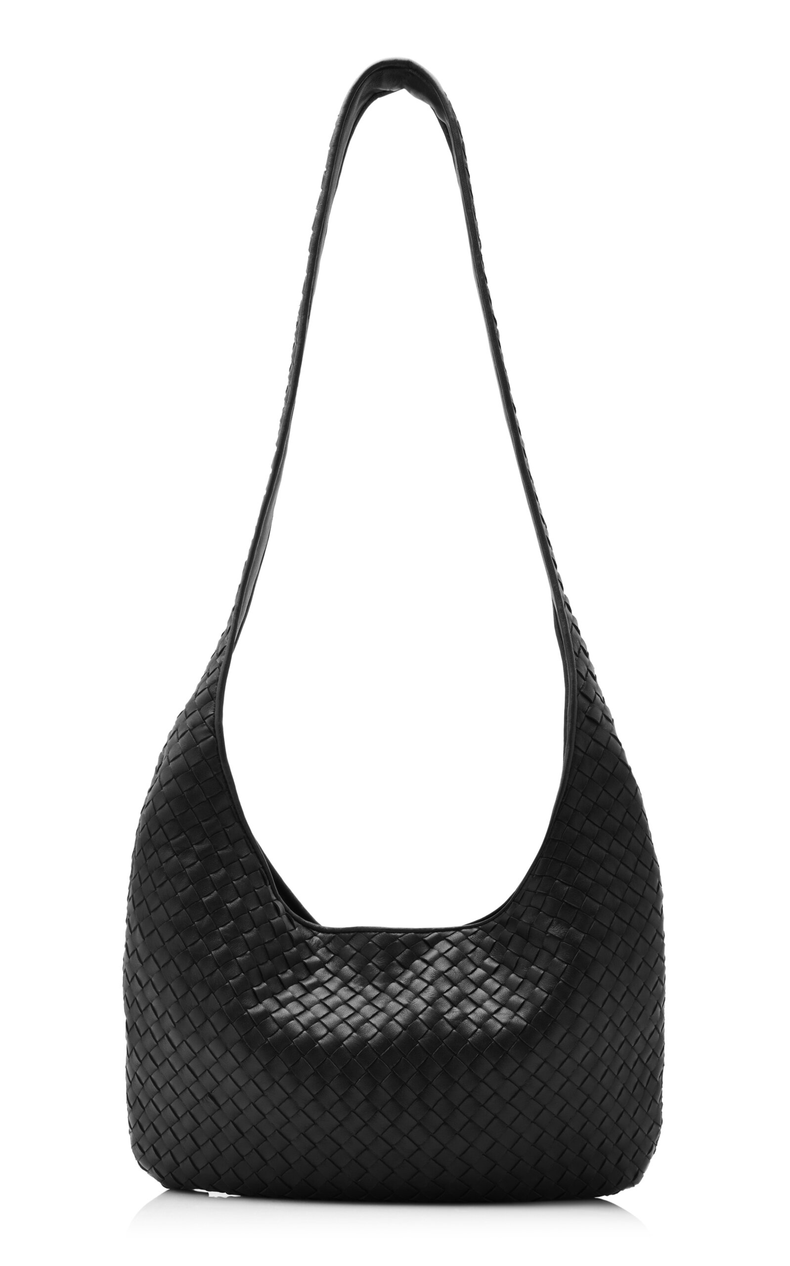 Bottega Veneta Medium Veneto Intrecciato Leather Crossbody Bag