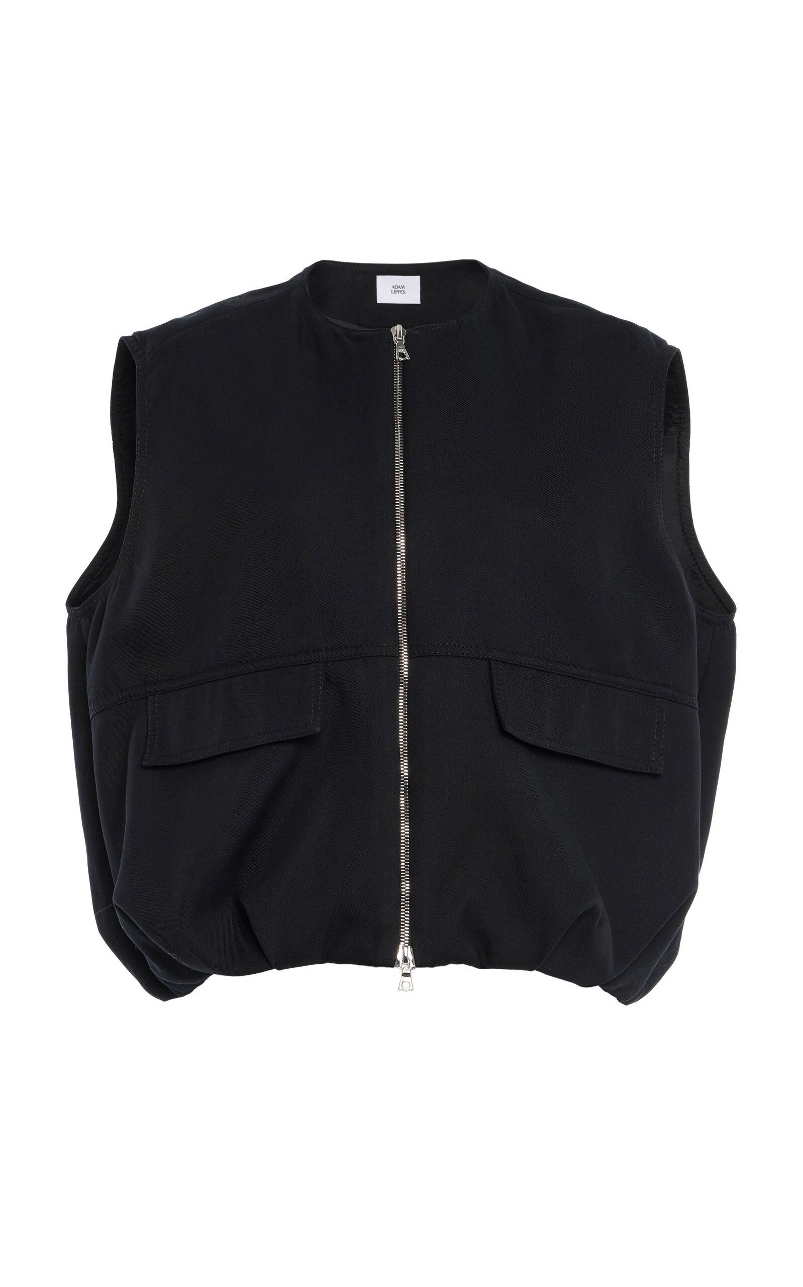 Adam Lippes Relaxed Cotton-Twill Vest