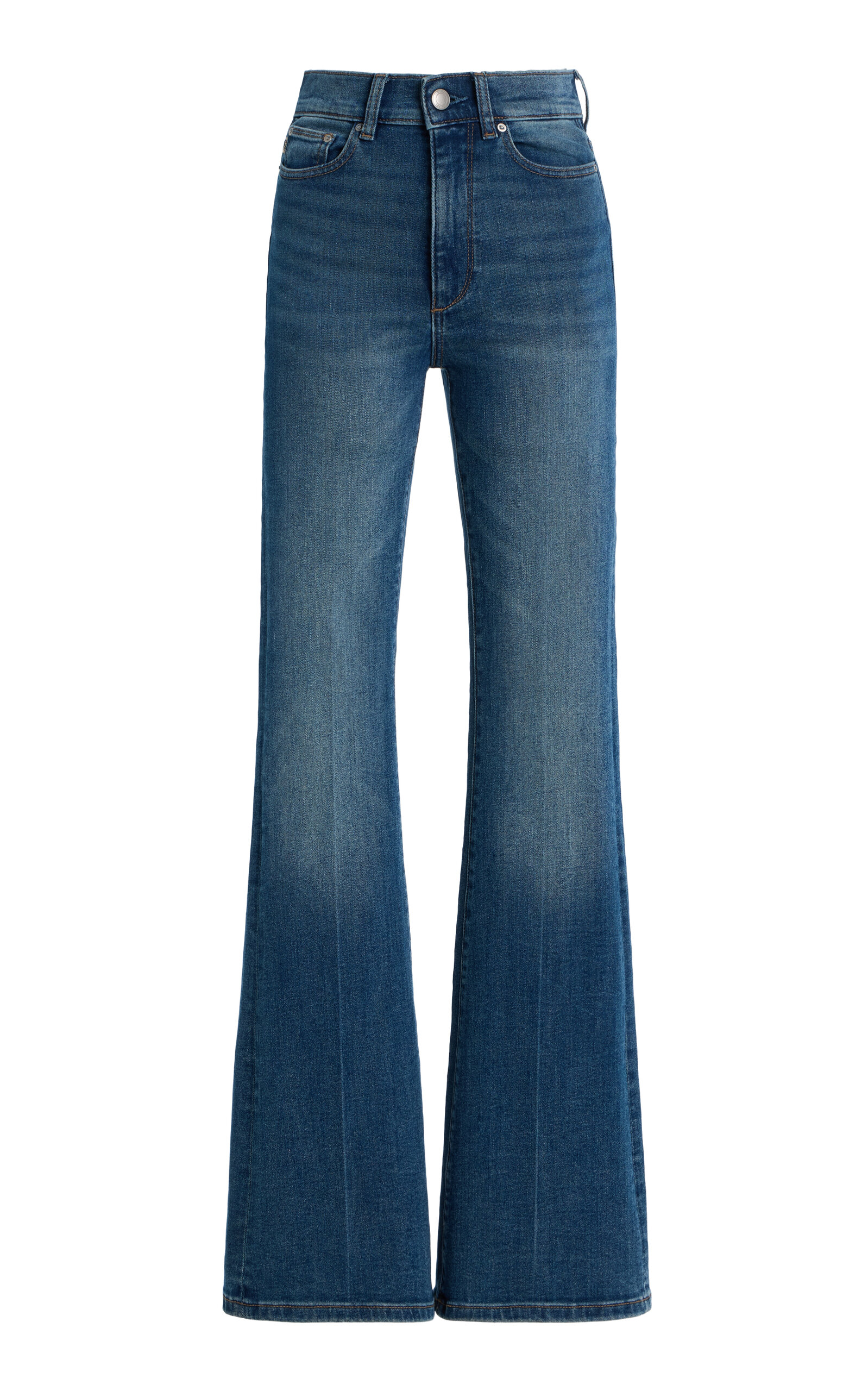 Dl1961 Bridget Bootcut High-rise Instasculptâ¢jeans In Blue
