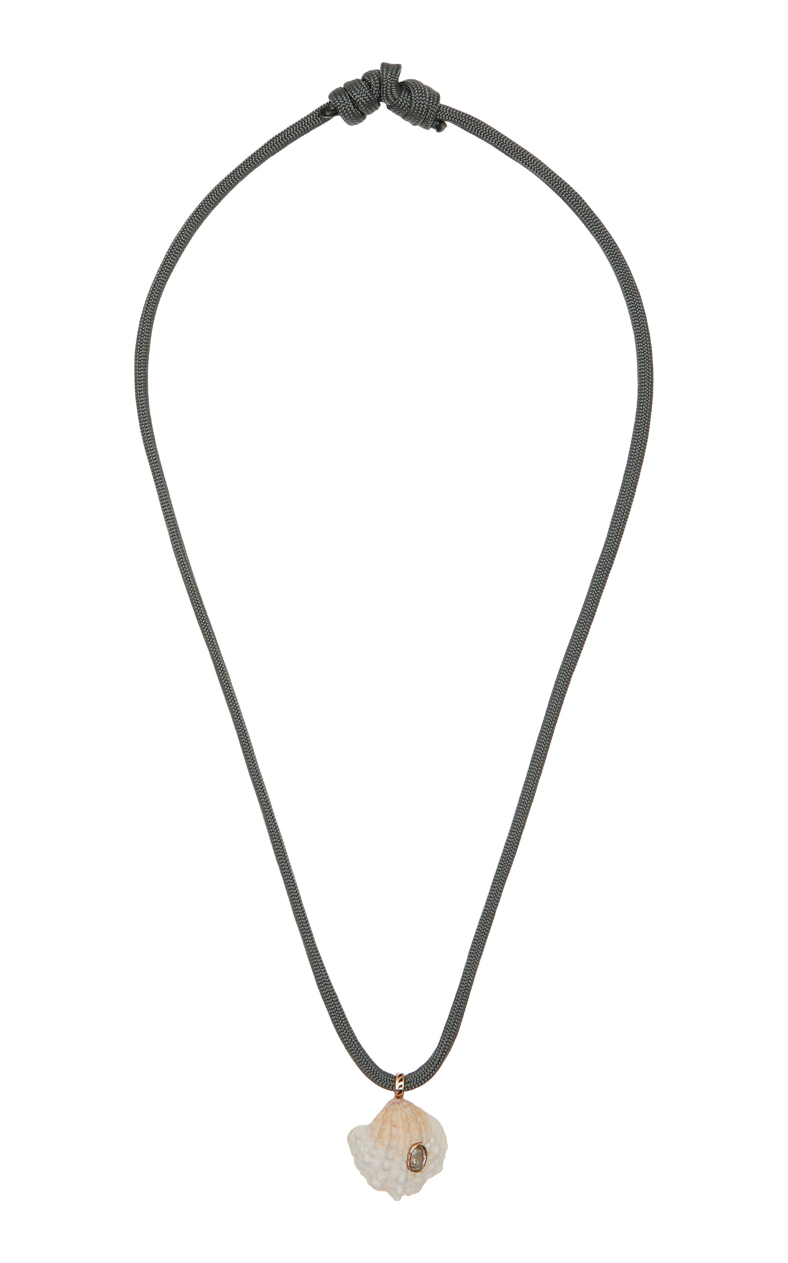 DEZSO BY SARA BELTRÃN Shell and Sillimanite Necklace