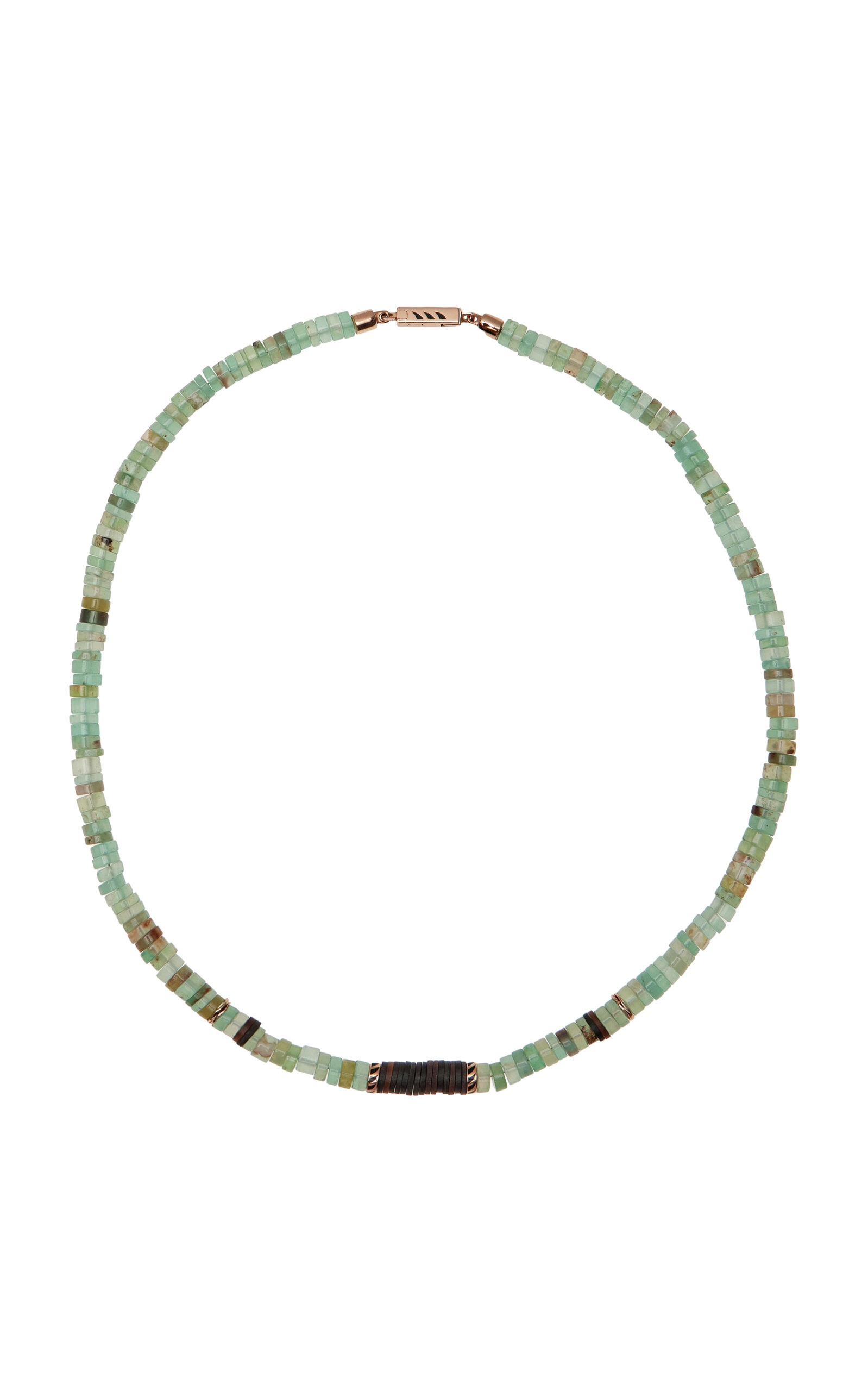 DEZSO BY SARA BELTRÃN Aquaprase Puka Necklace