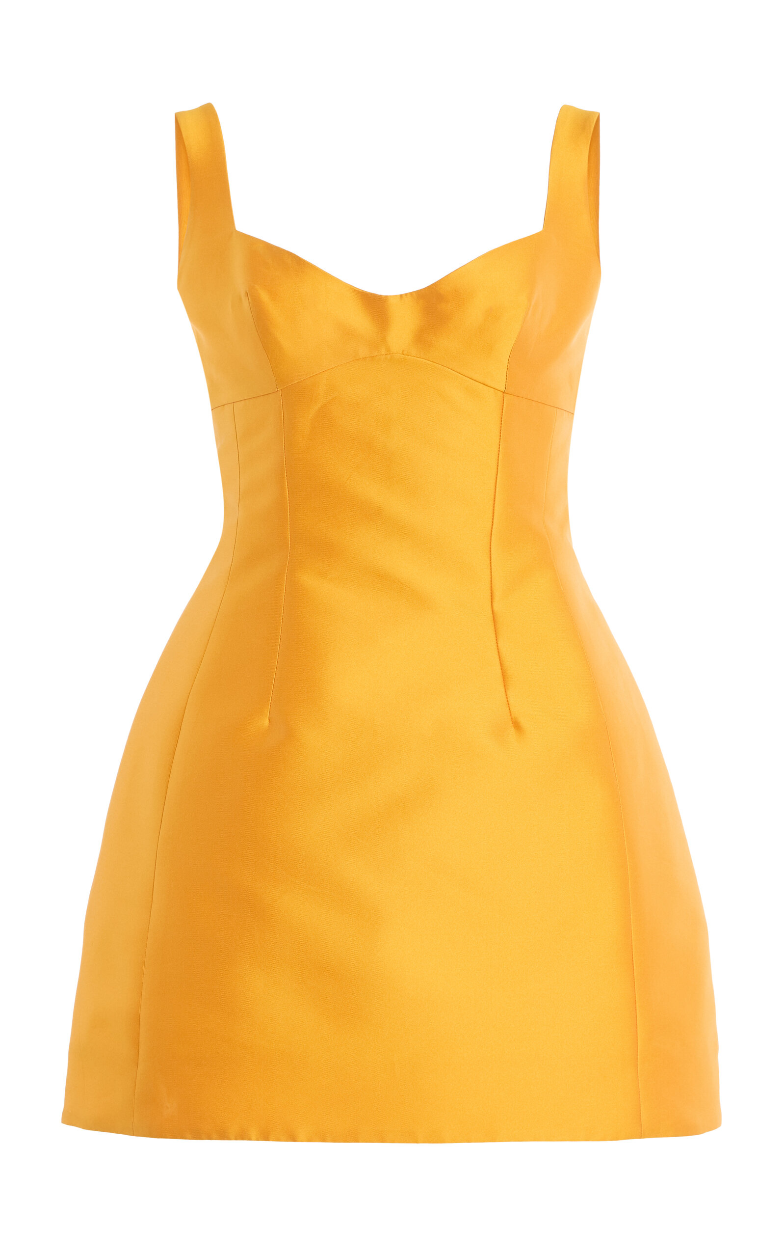 Scoop Neck Sculpted Mini Dress
