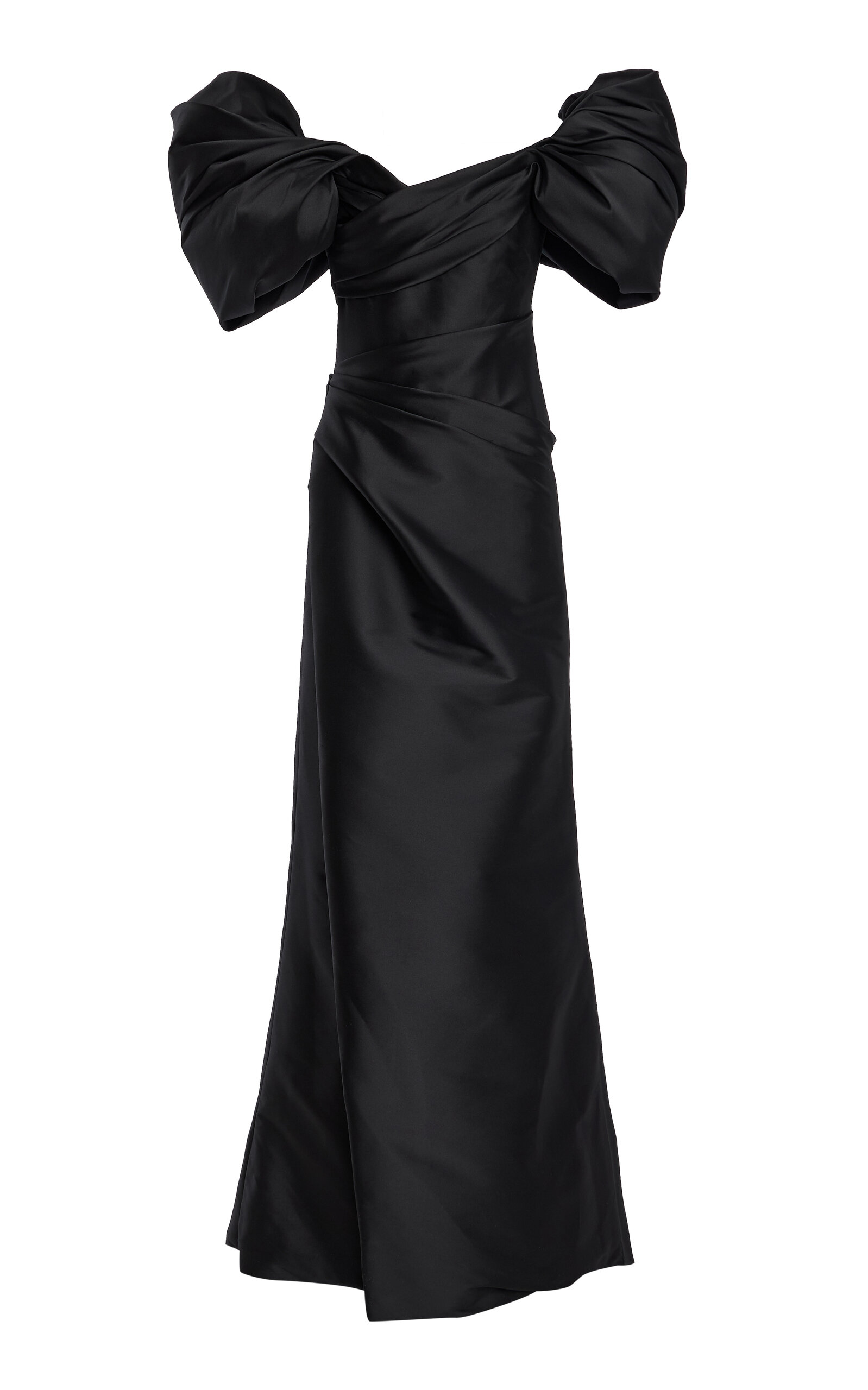 Draped Sleeve Gown
