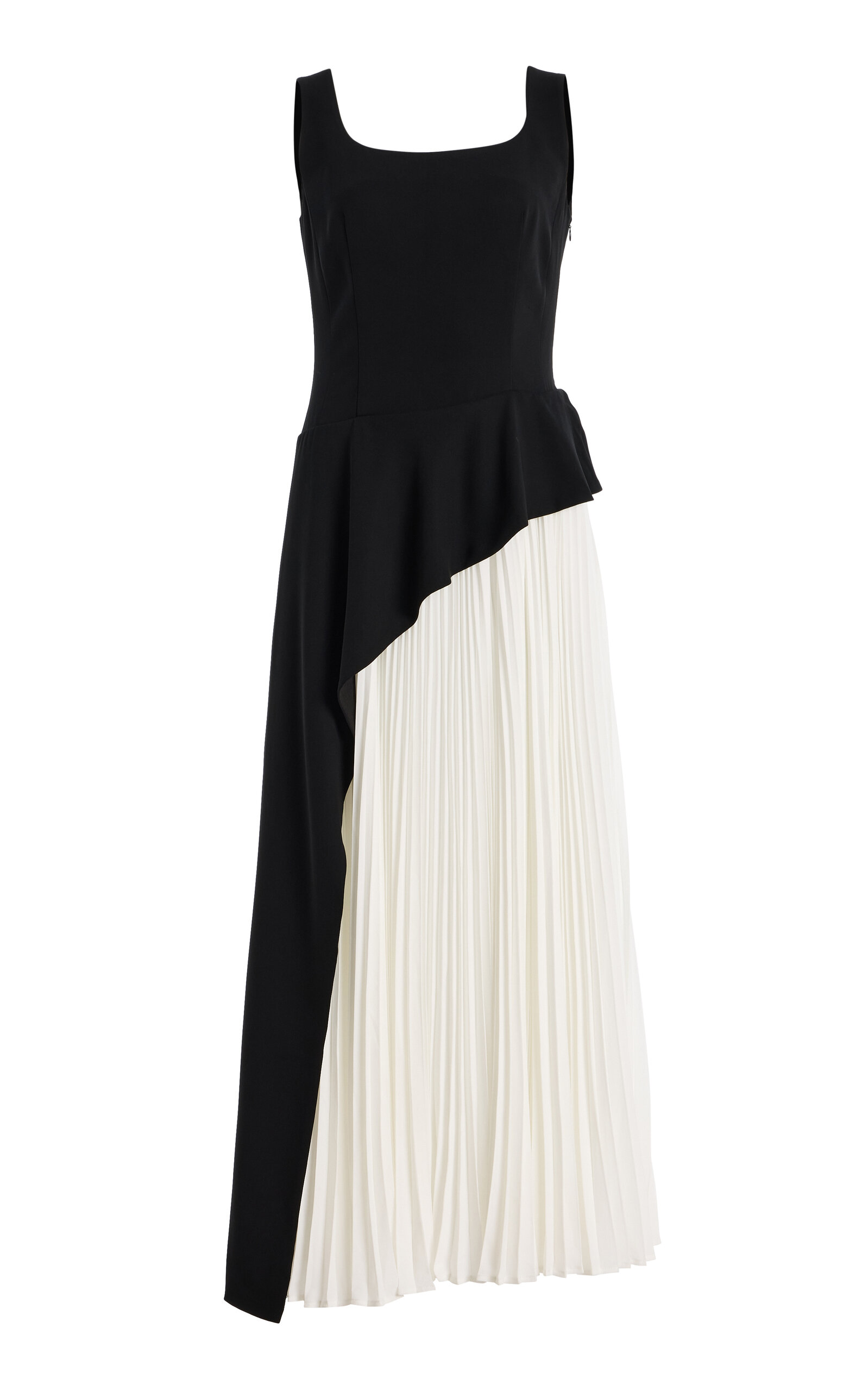 SIMKHAI Zayla Plisse Midi Dress - Women's Clothing