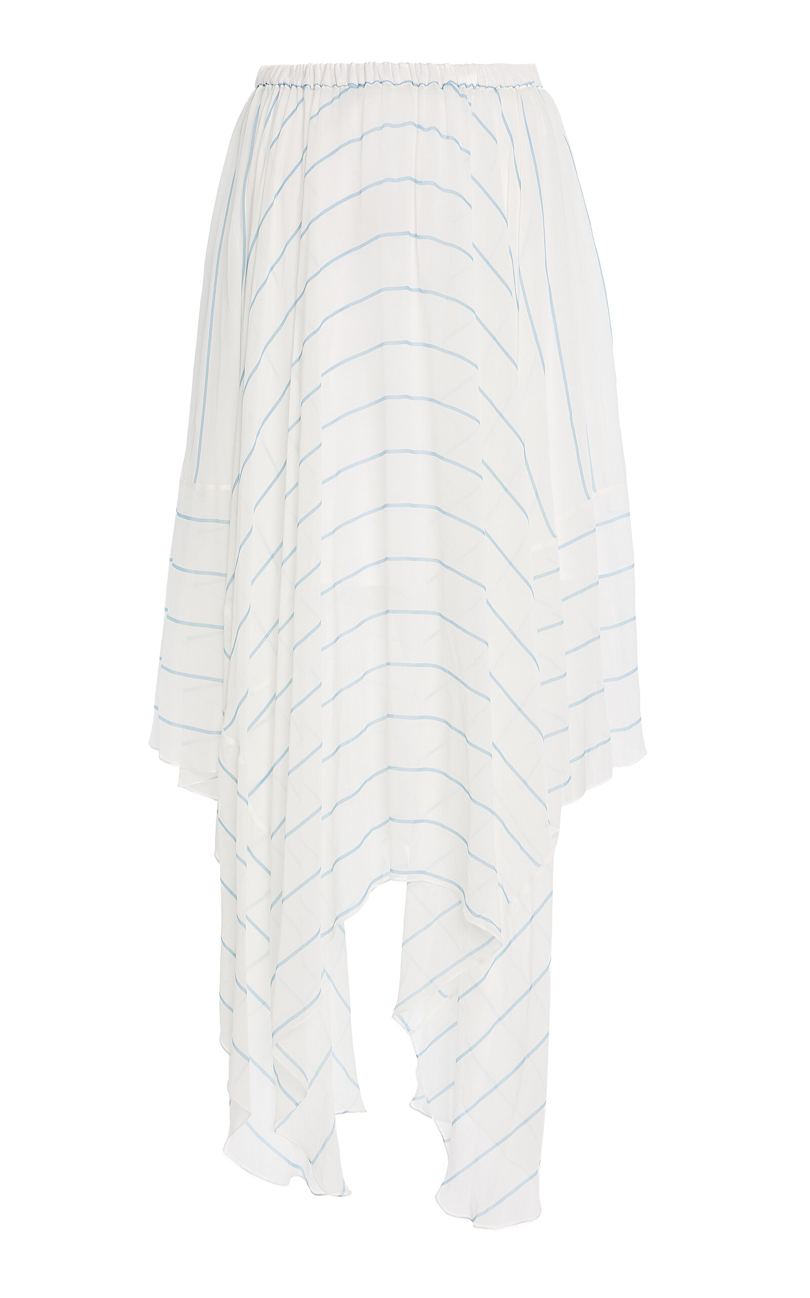 Bondi Born Capri Silk Square Skirt In White