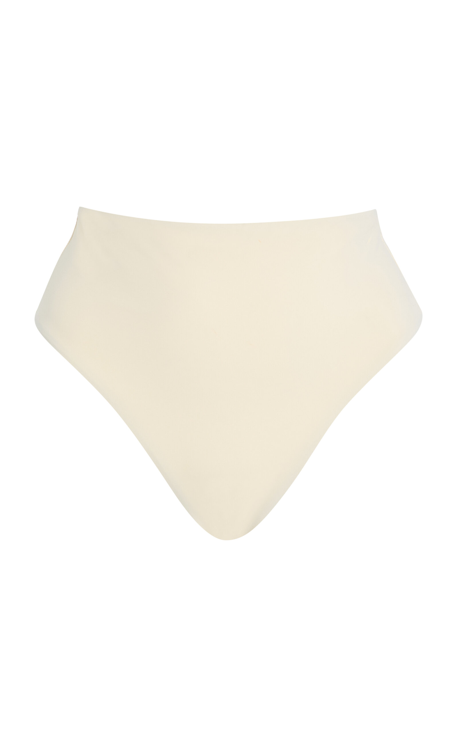Bondi Born Poppy High-waisted Bikini Bottom In White