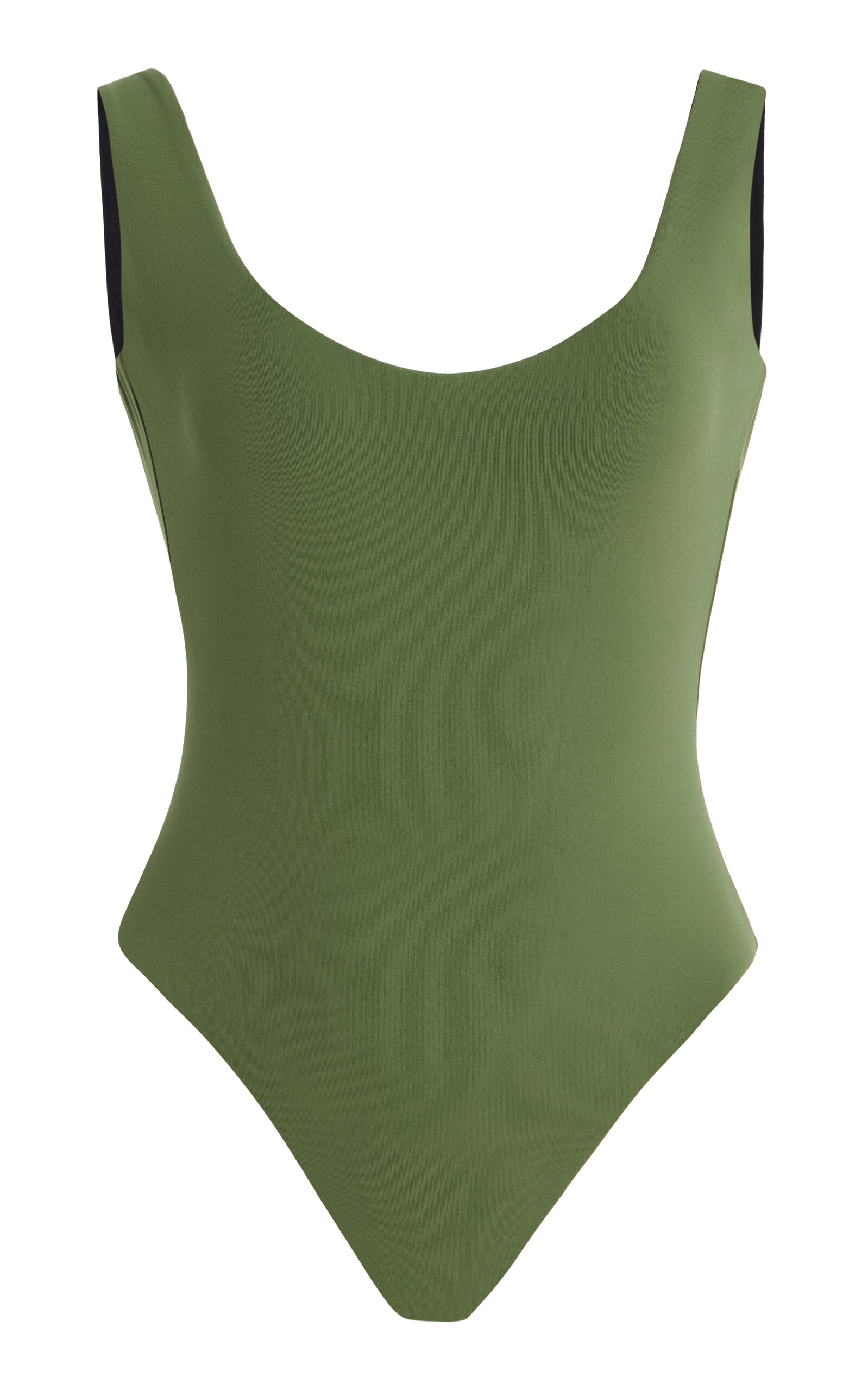 Bondeye Lucia Reversible One-piece Swimsuit In Green