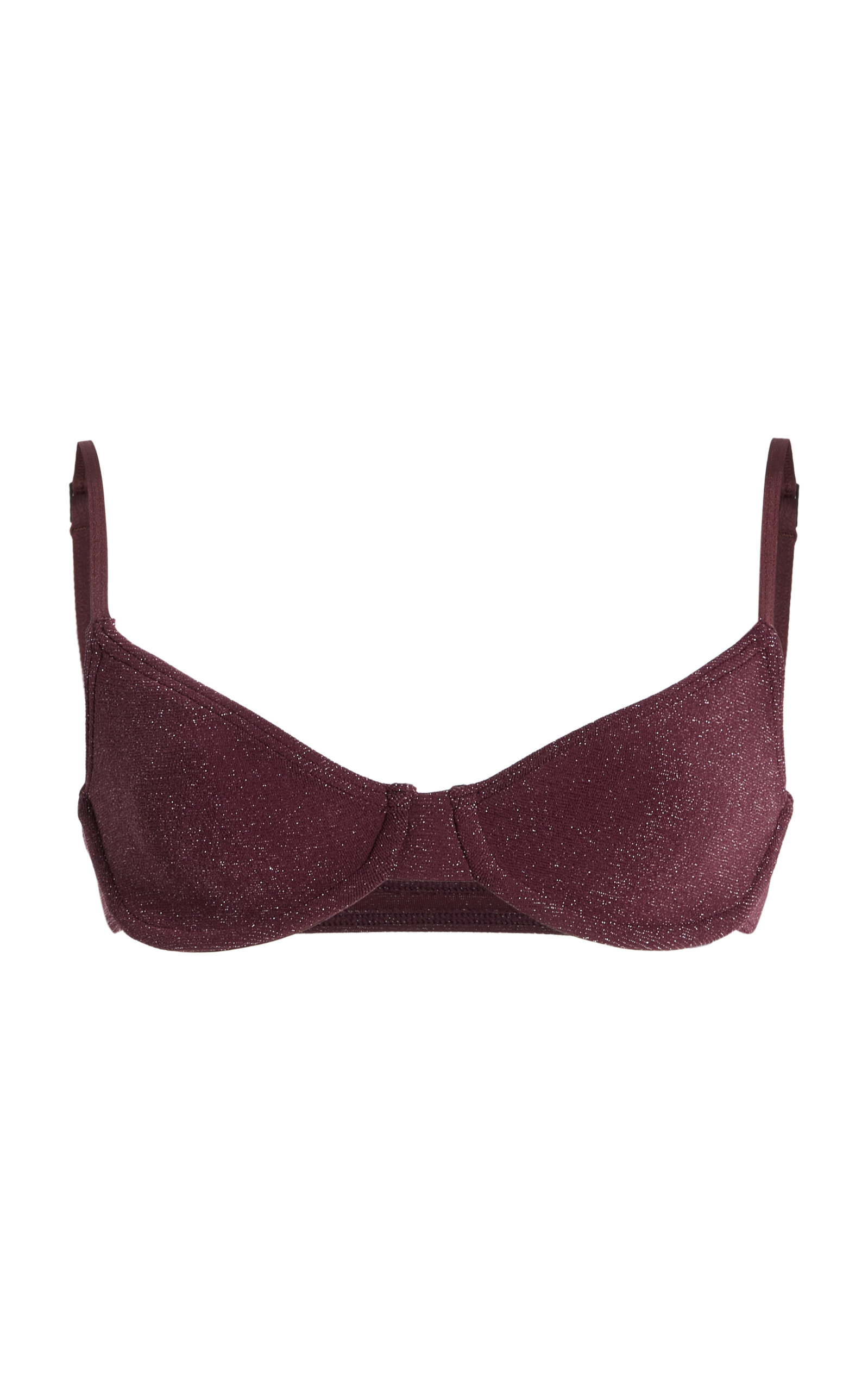Bondeye Gracie Balconette Bikini Top In Purple