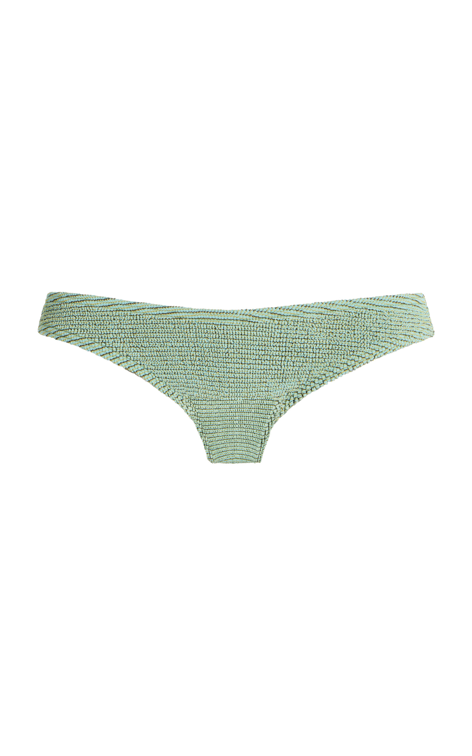 Bondeye Ring Blake Bandeau Bikini Top In Green