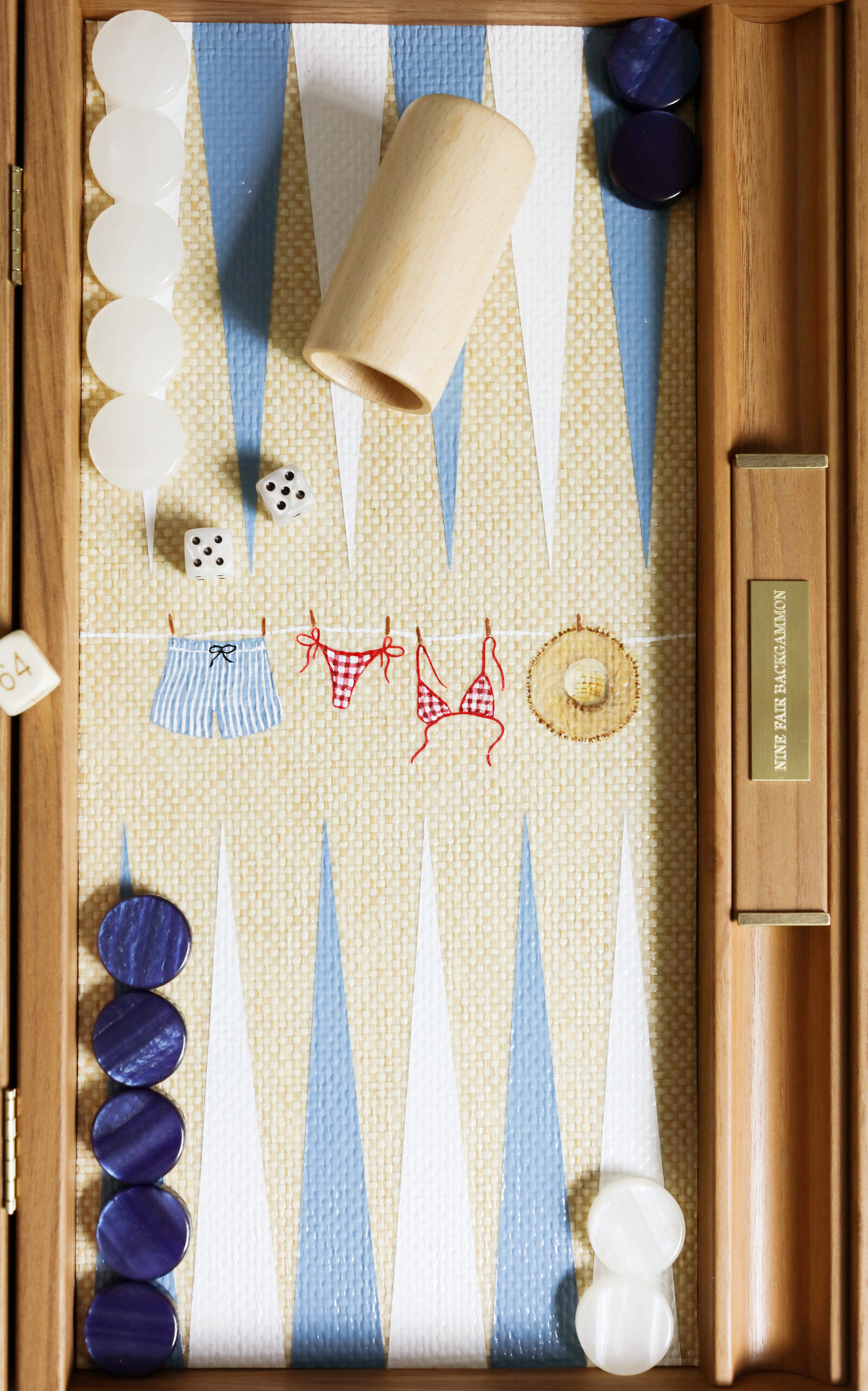 Nine Fair Design Off Duty Backgammon Set - Multi