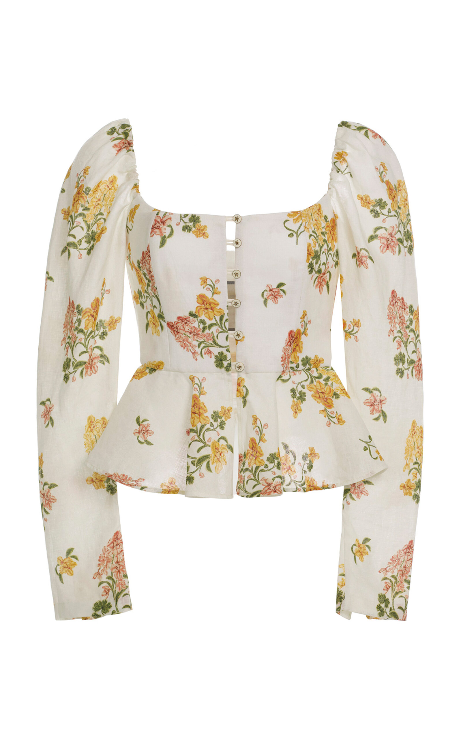 Agua by Agua Bendita Bromelia Floral Top