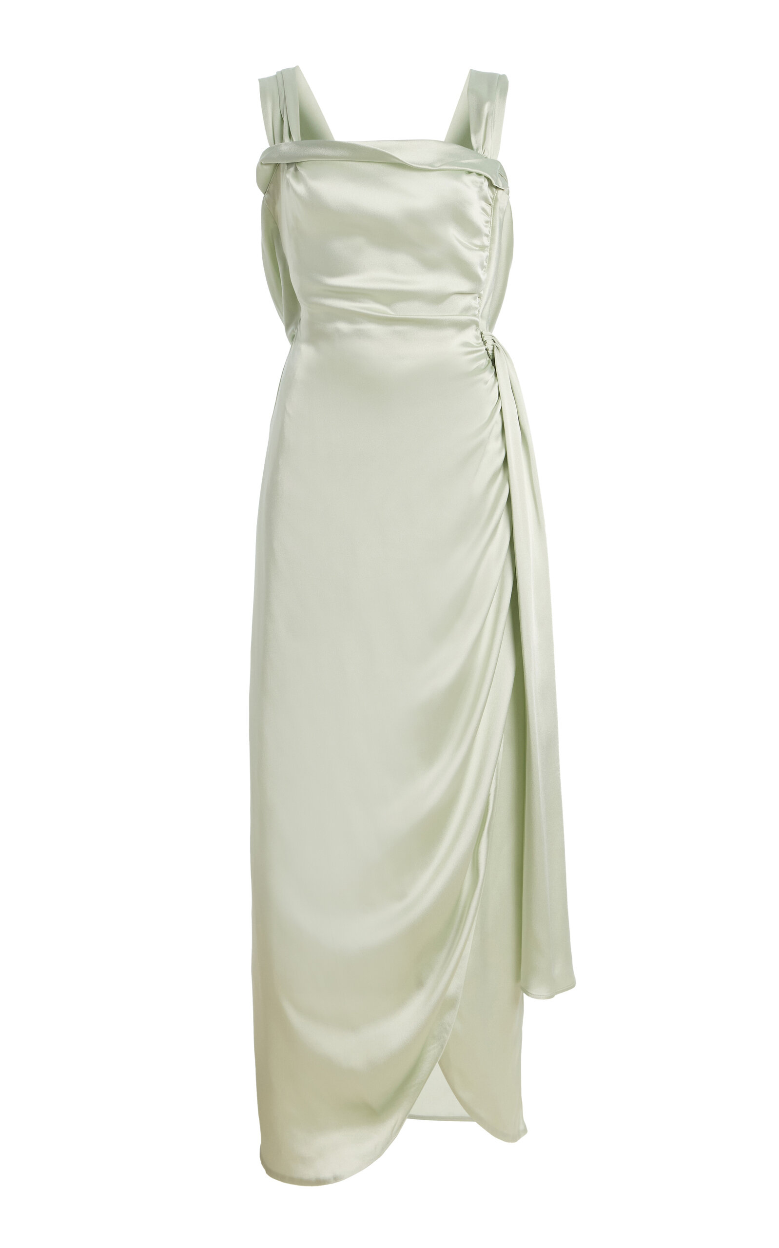 Maison Margiela Satin Maxi Dress