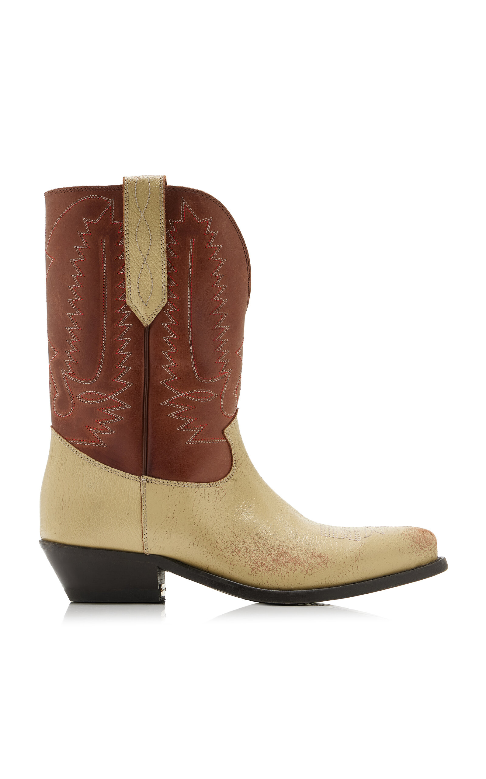 Golden Goose Wish Star Low Leather Boots