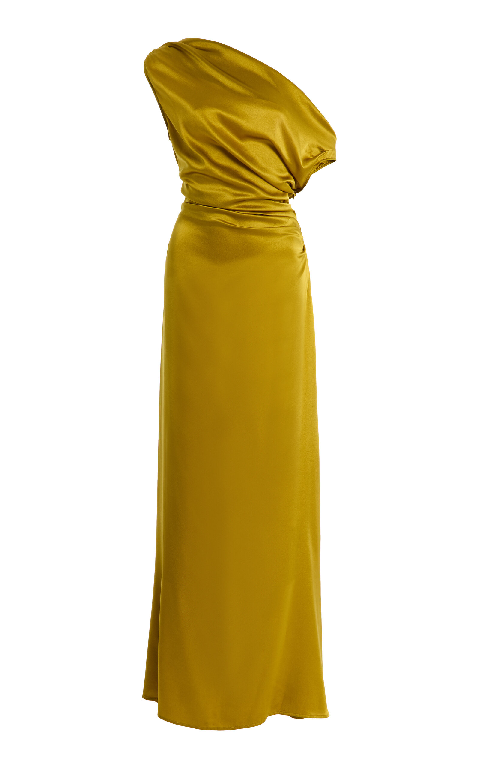 STAUD Phare Stretch-Silk Maxi Dress - Women's Clothing