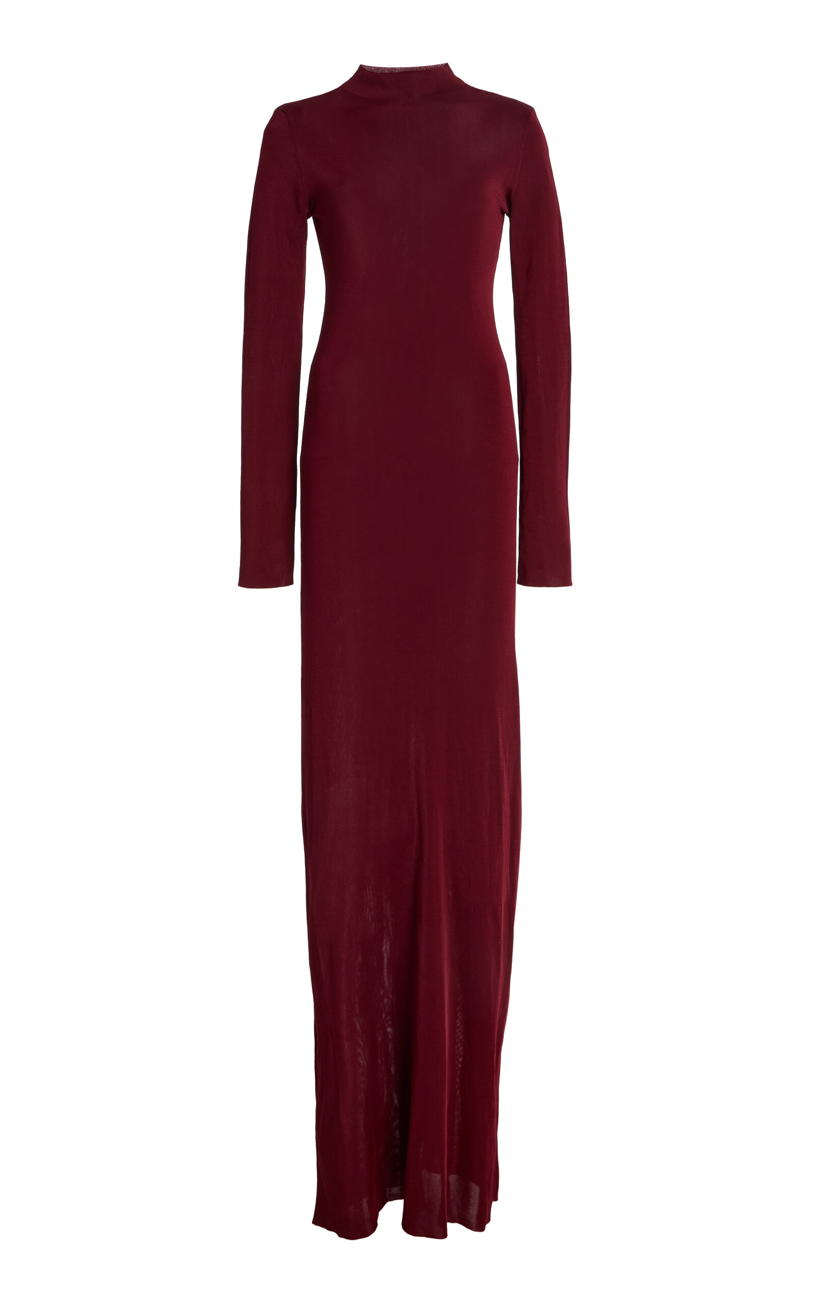 Altuzarra Kaplan Rayon Maxi Dress In Brown