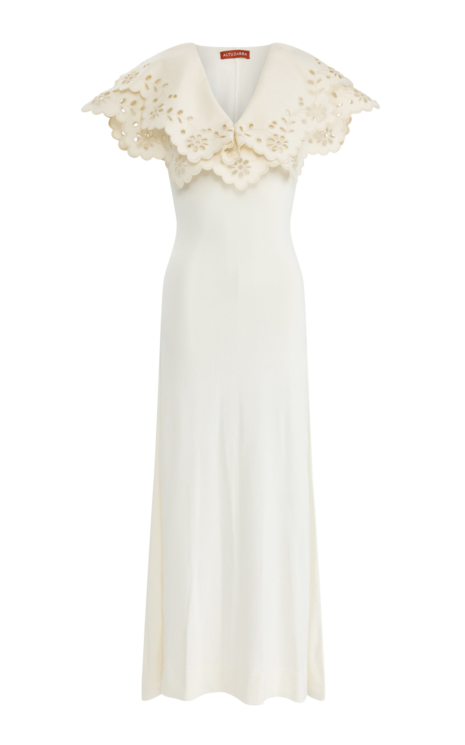 Altuzarra Penrose Broderie Anglaise Jersey Maxi Dress