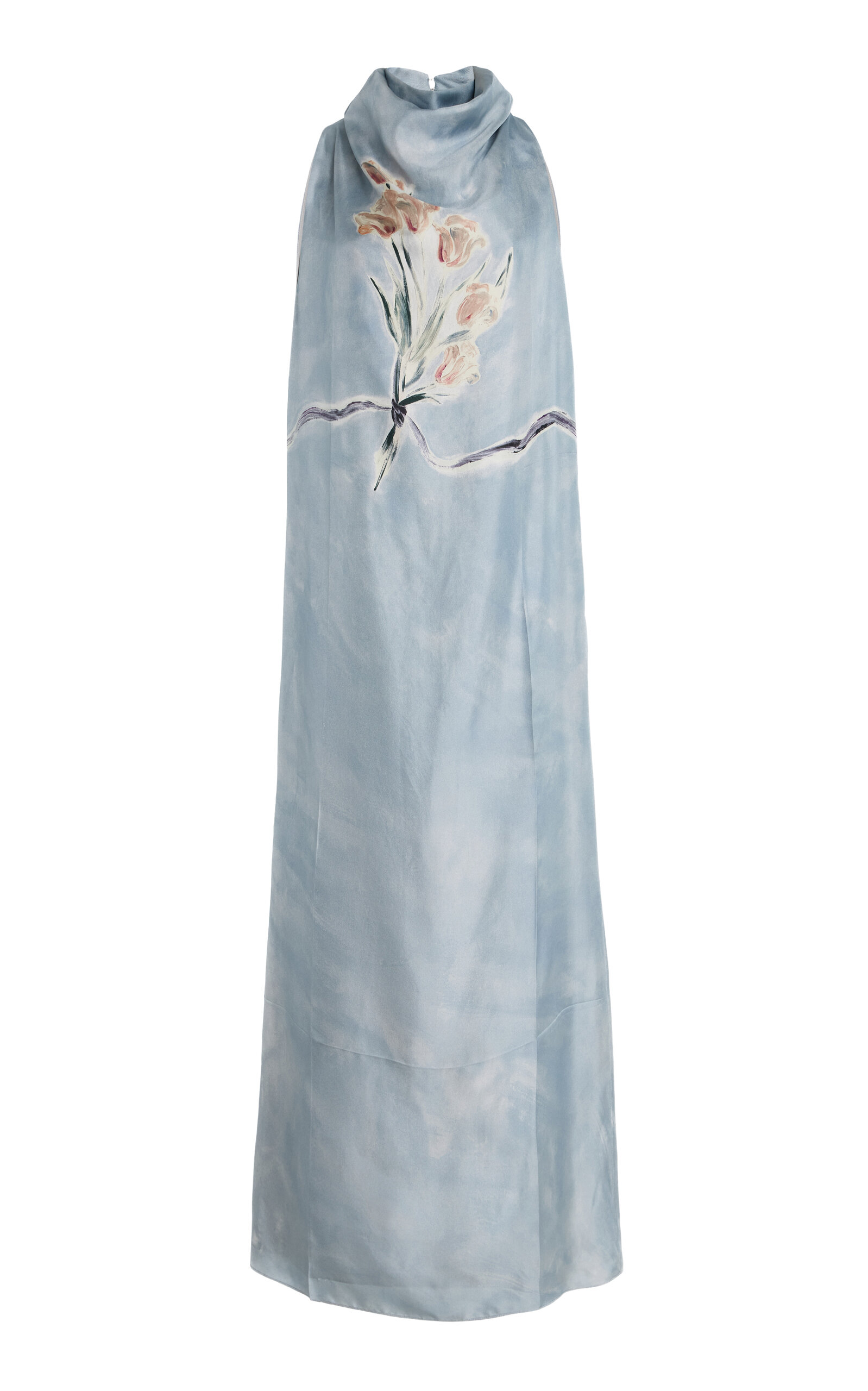 Altuzarra Noori Silk-Satin Maxi Dress