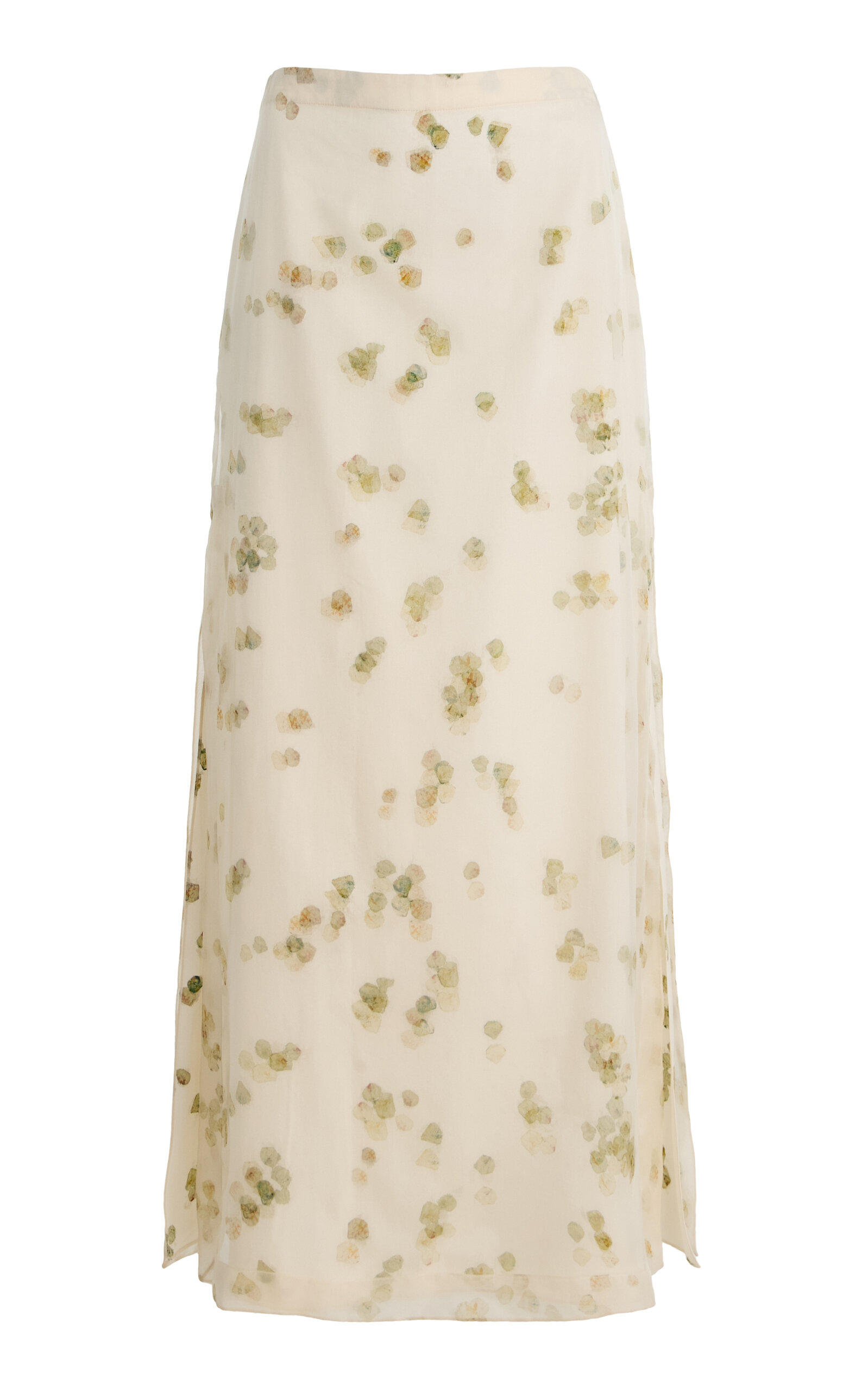 Altuzarra Linnie Cotton-blend Skirt In Neutral