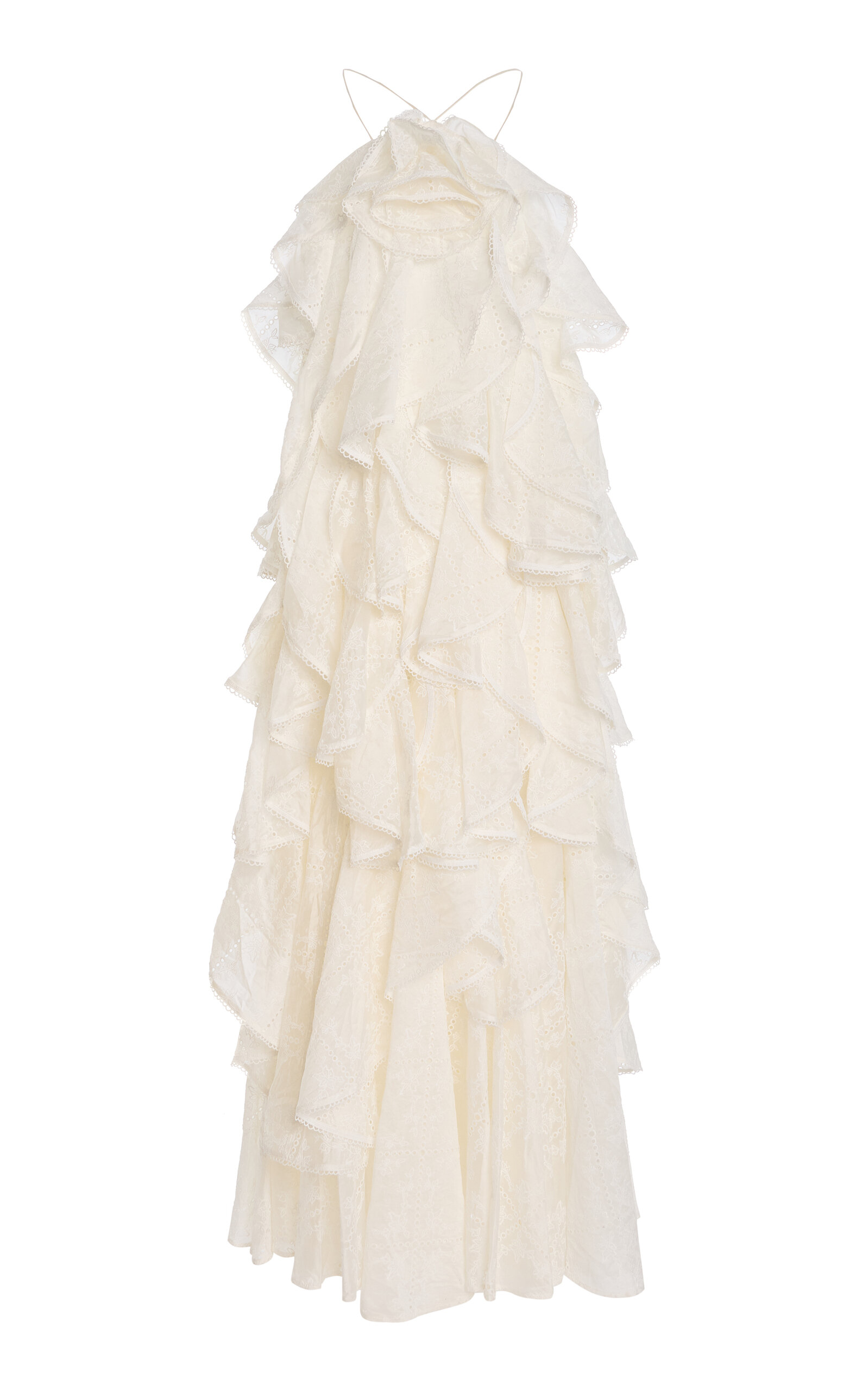 Aje Merritt Embroidered Gown