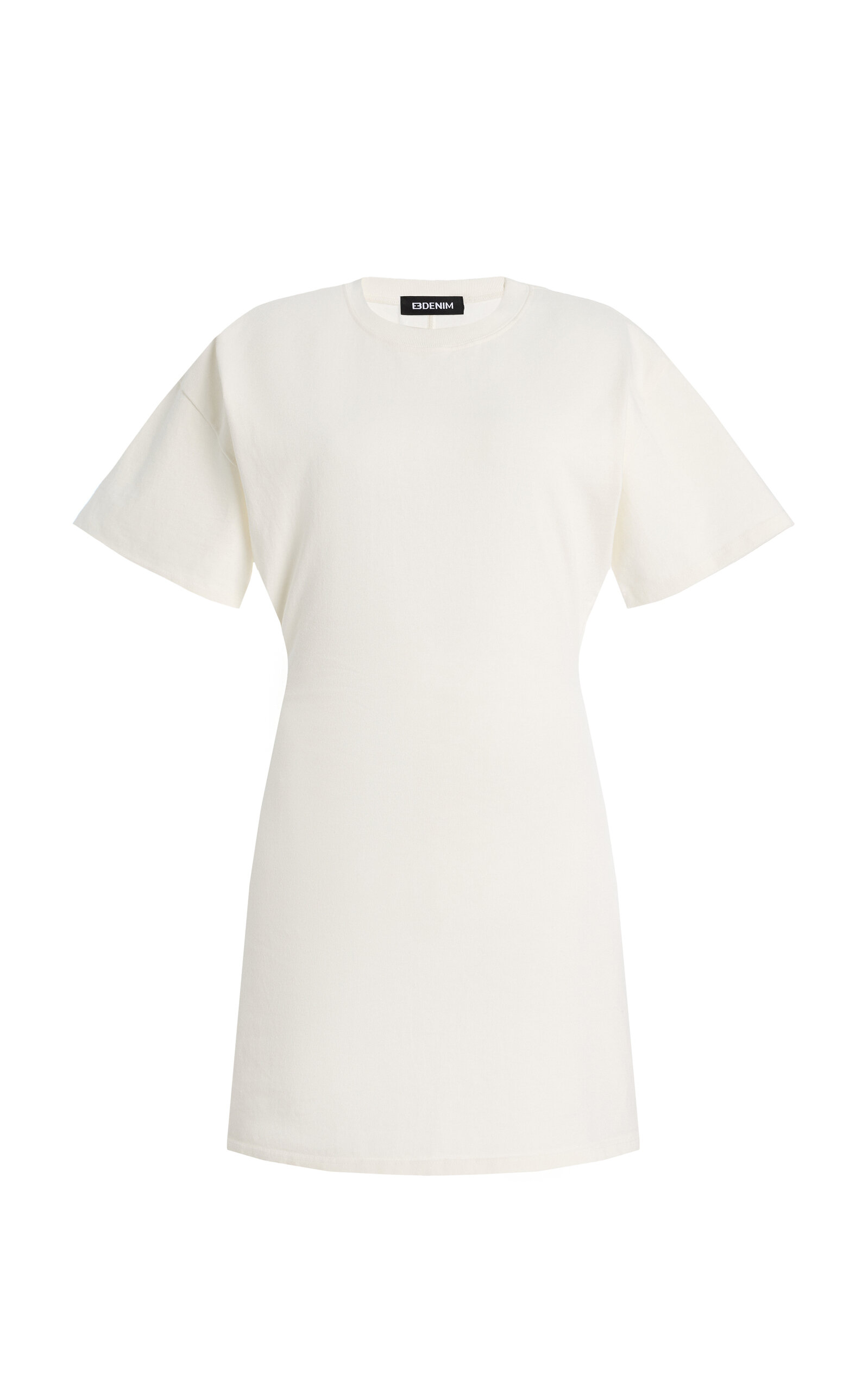 Eb Denim Eero Cotton T-shirt Dress In White