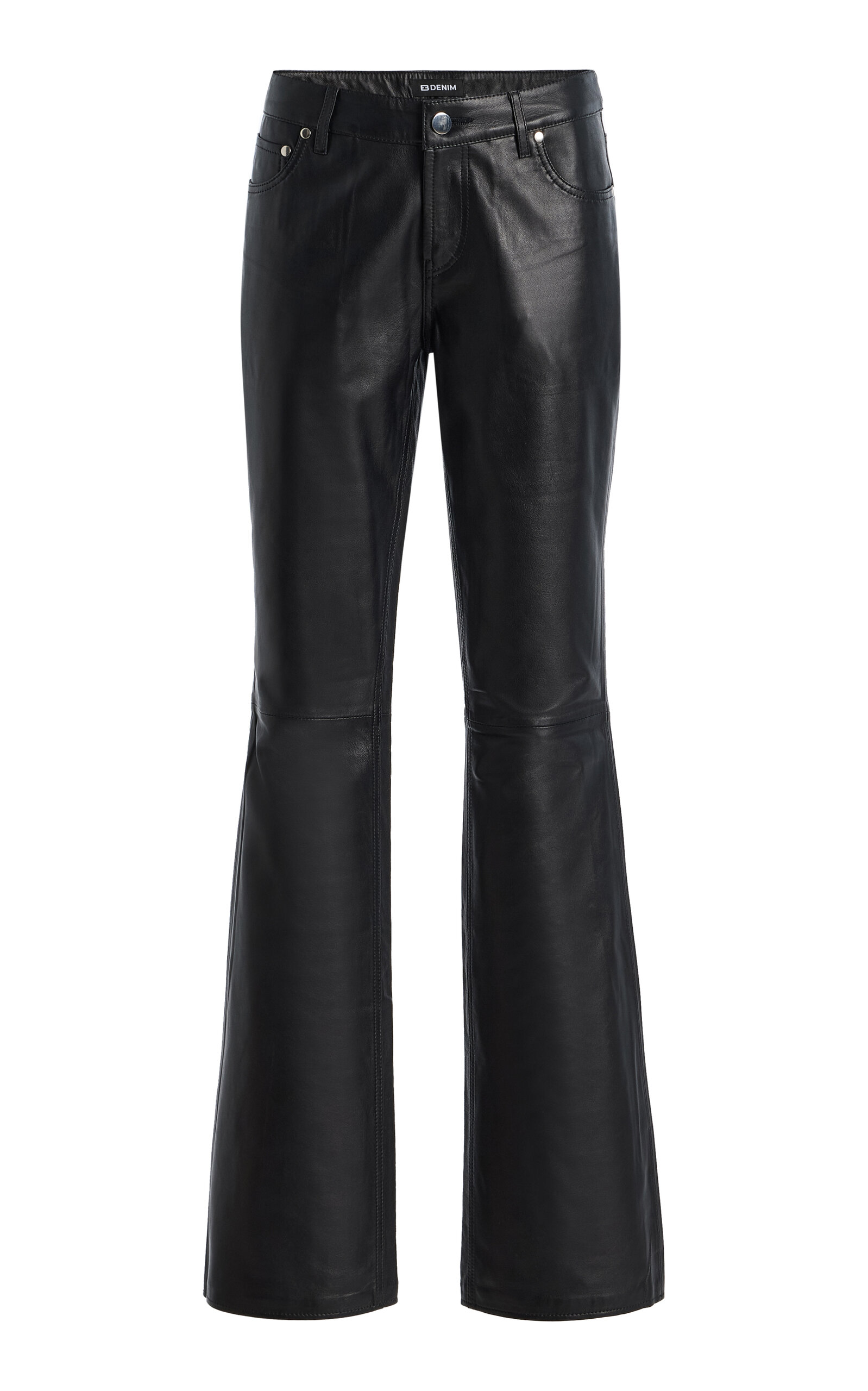 EB Denim Maria Leather Mid-Rise Bootcut Jeans | Thumbnail 7 EB Denim Maria Leather Mid-Rise Bootcut Jeans | Thumbnail 7