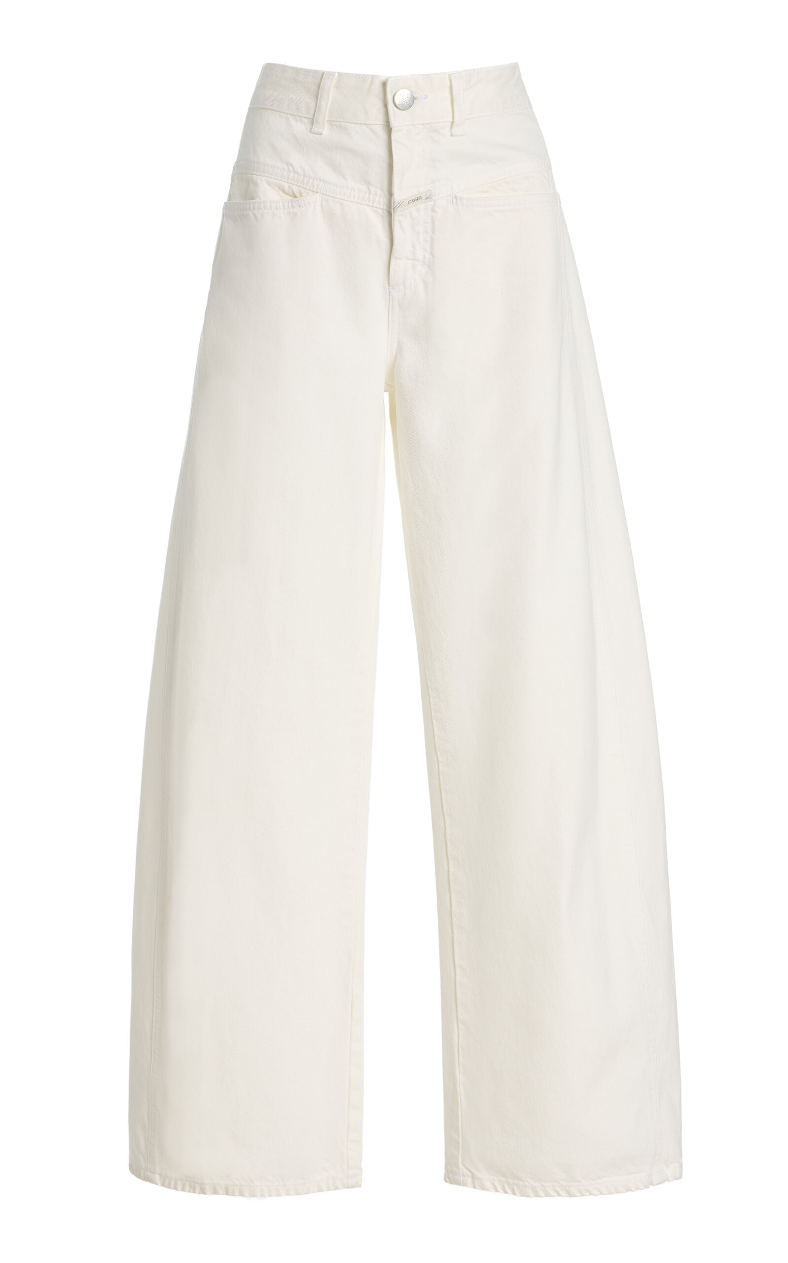 Closed Tori-x Rigid High-rise Barrel-leg Jeans In White