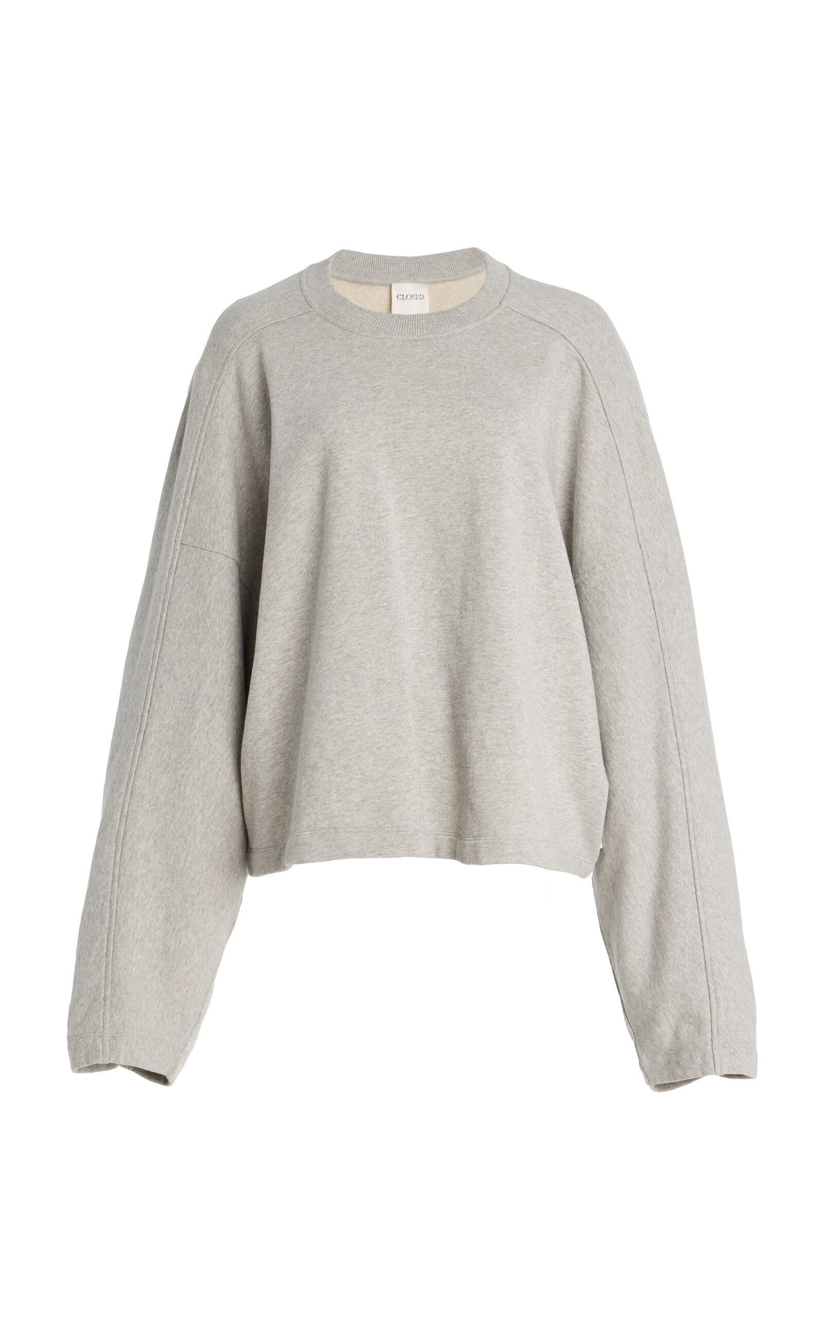 CLOSED Gathered Cotton Sweatshirt