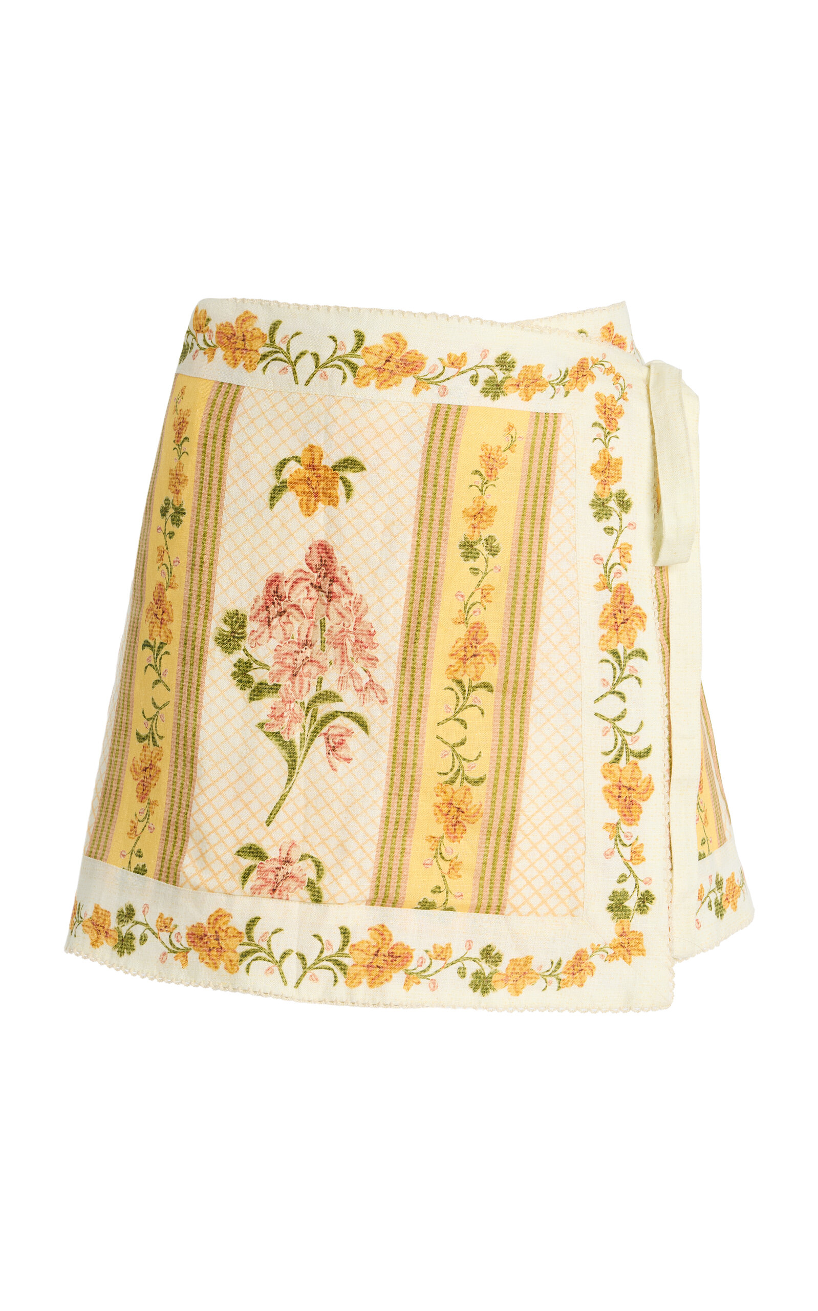 Agua by Agua Bendita Luna Cordillera Linen Pareo