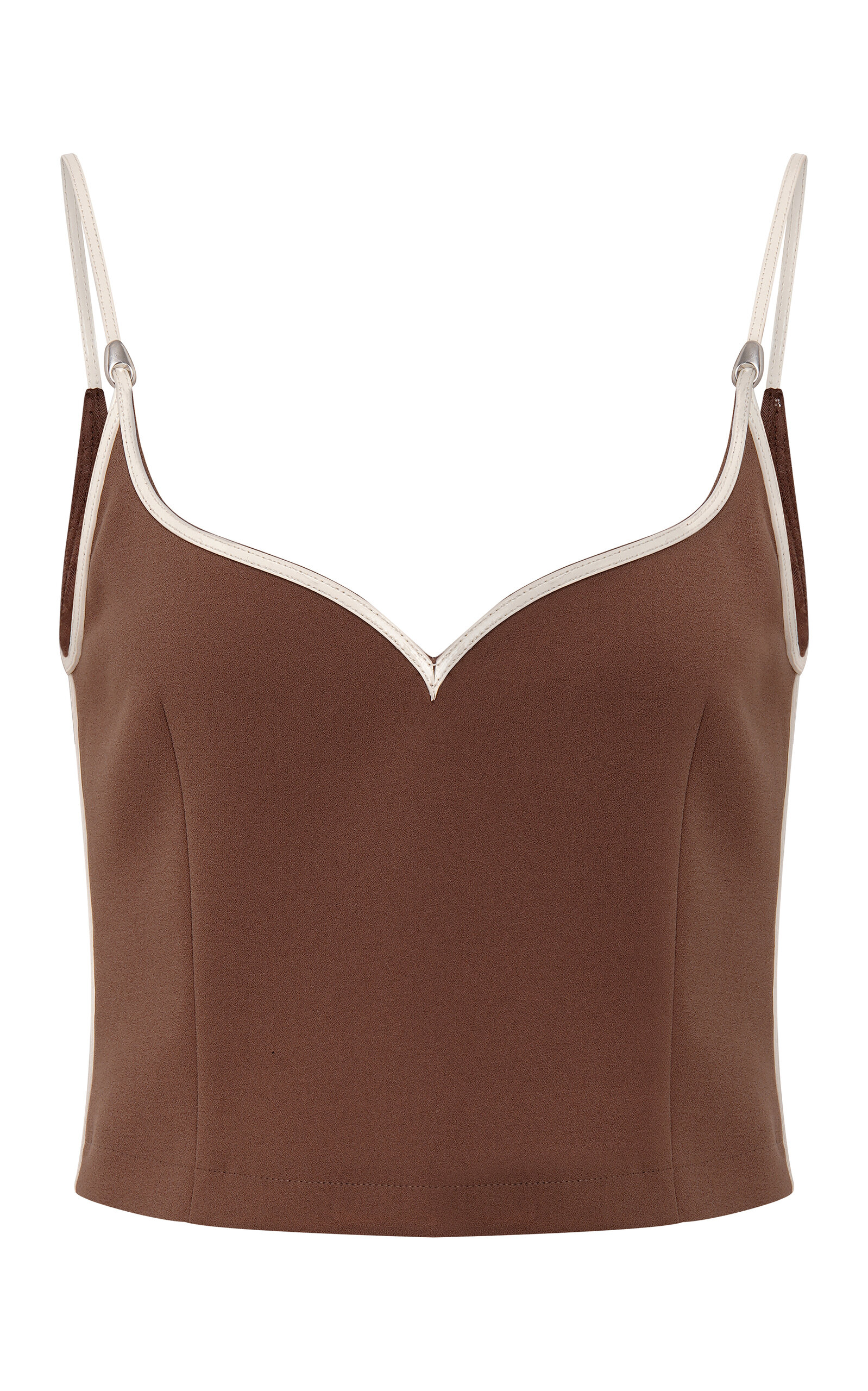 Paris Georgia Heart Bonded Jersey Vest Top