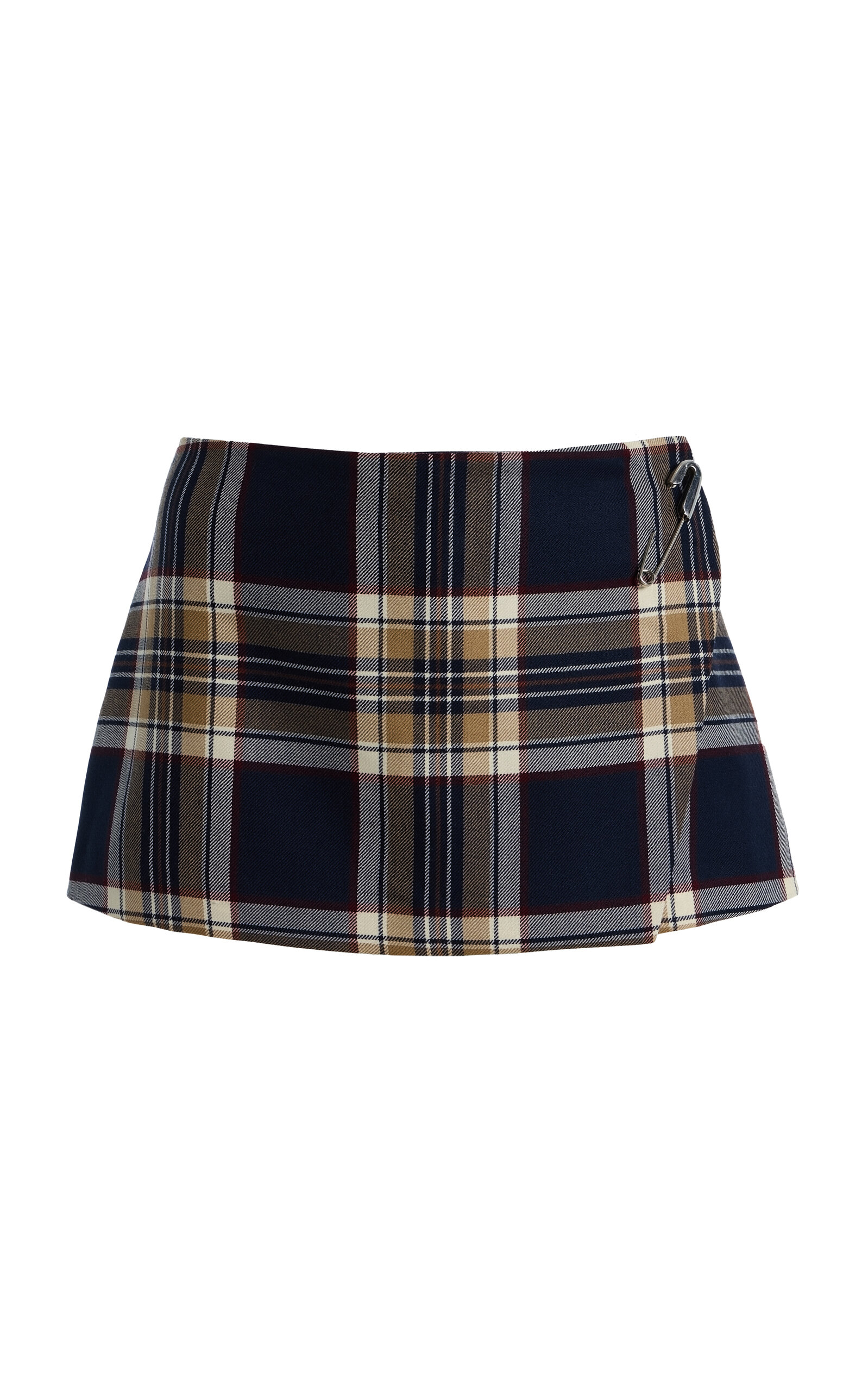 Frame X Amelia Gray The Checkmate Skirt In Black