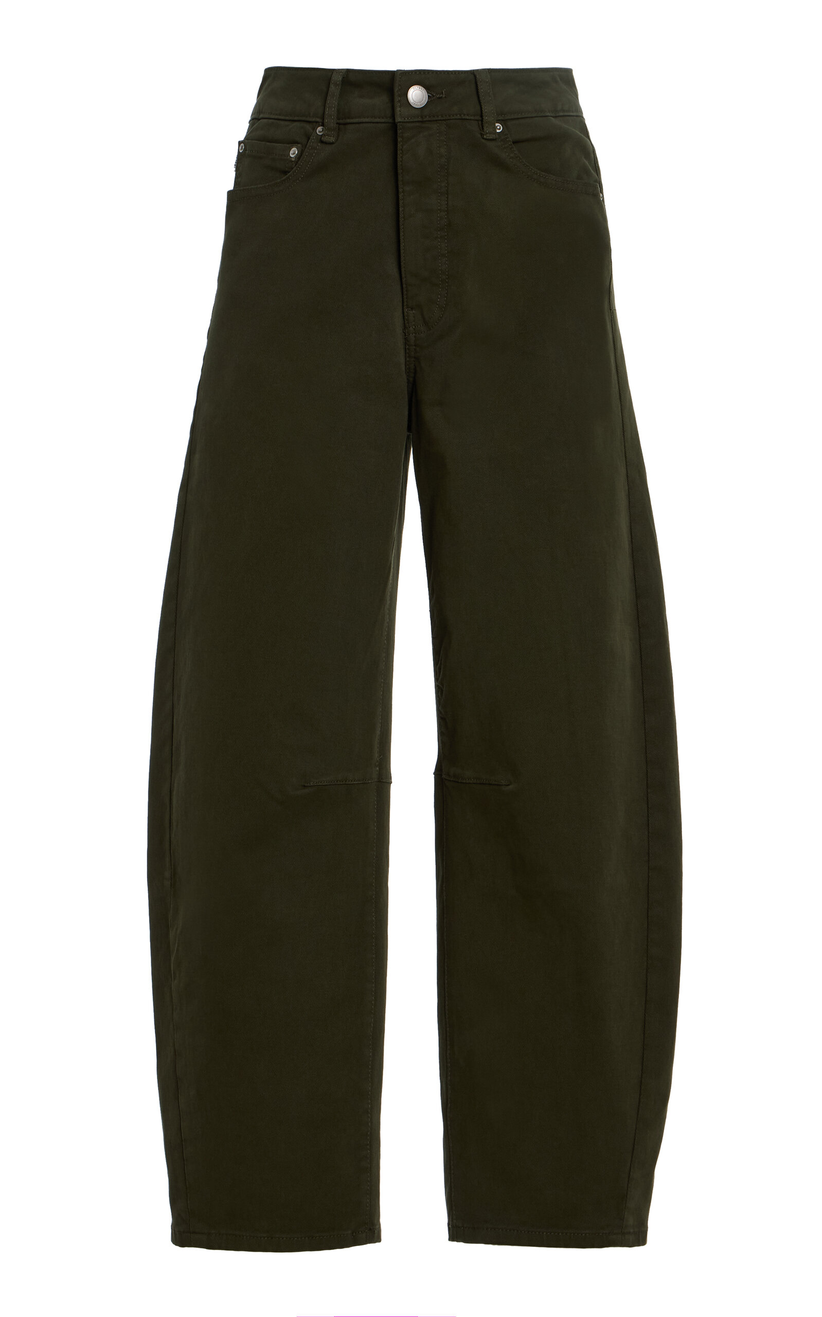 DL1961 Miro Barrel High-Rise Jeans - Green