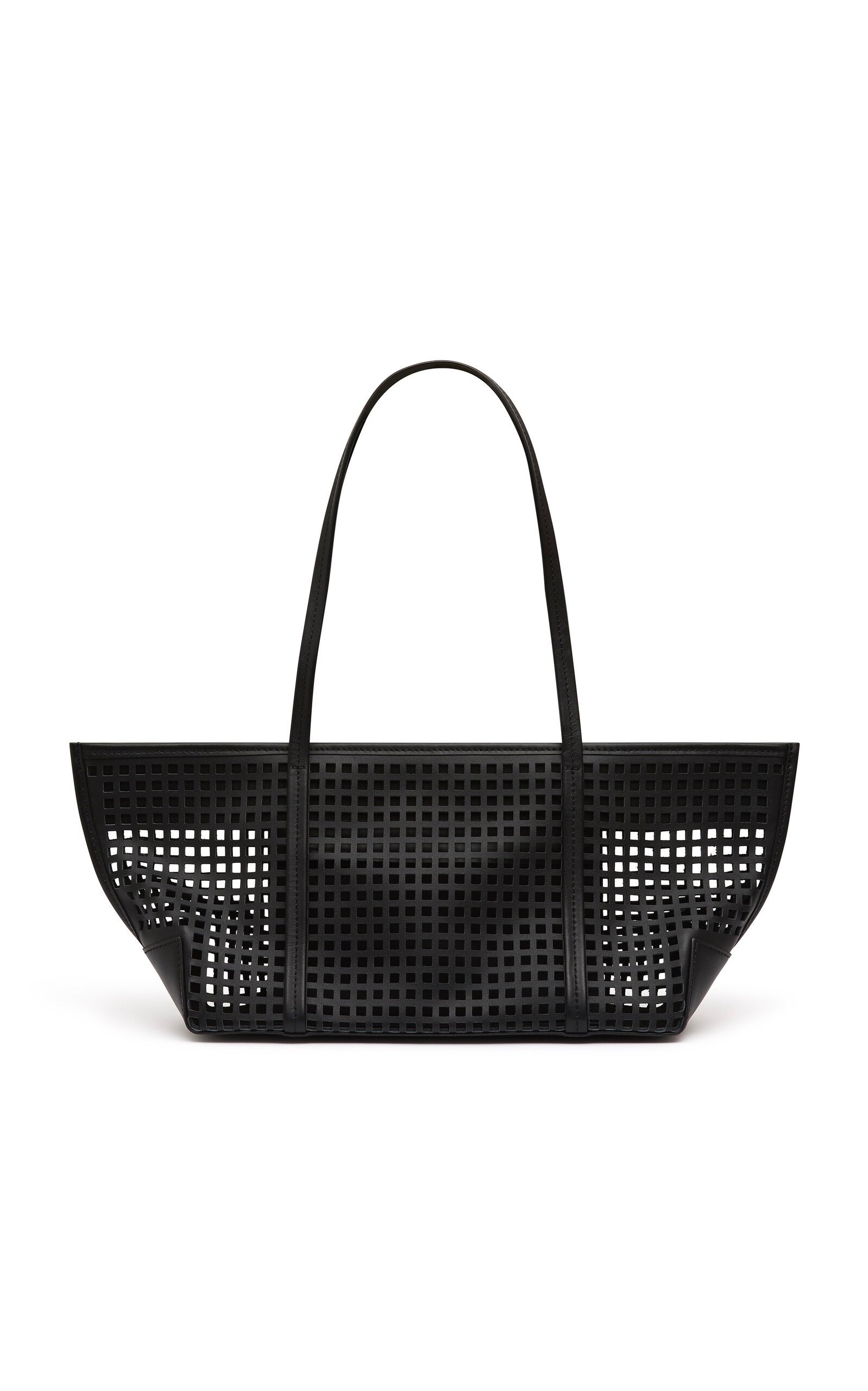 St. Agni Perforated Slim Bateau Tote