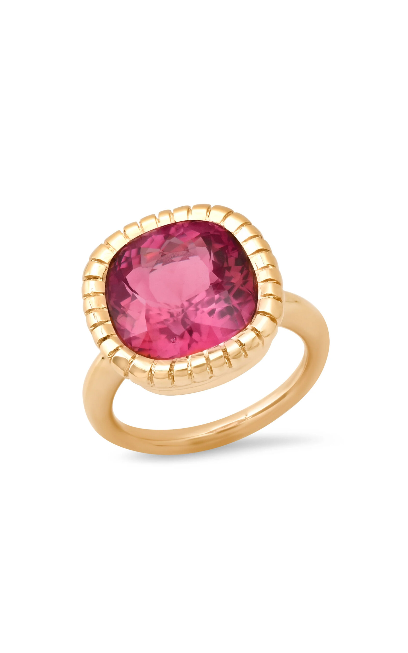 14k Yellow Gold Tourmaline Ring