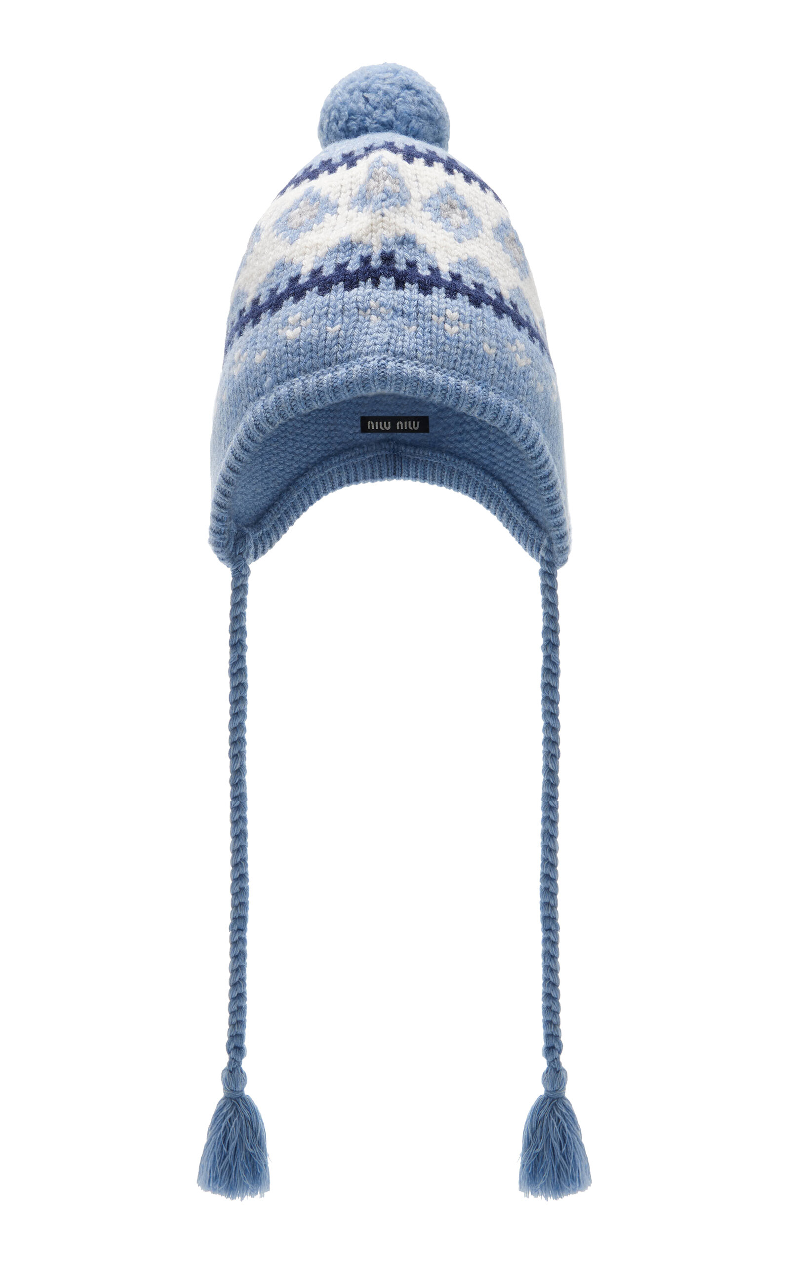 Miu Miu Fair Isle Wool Hat
