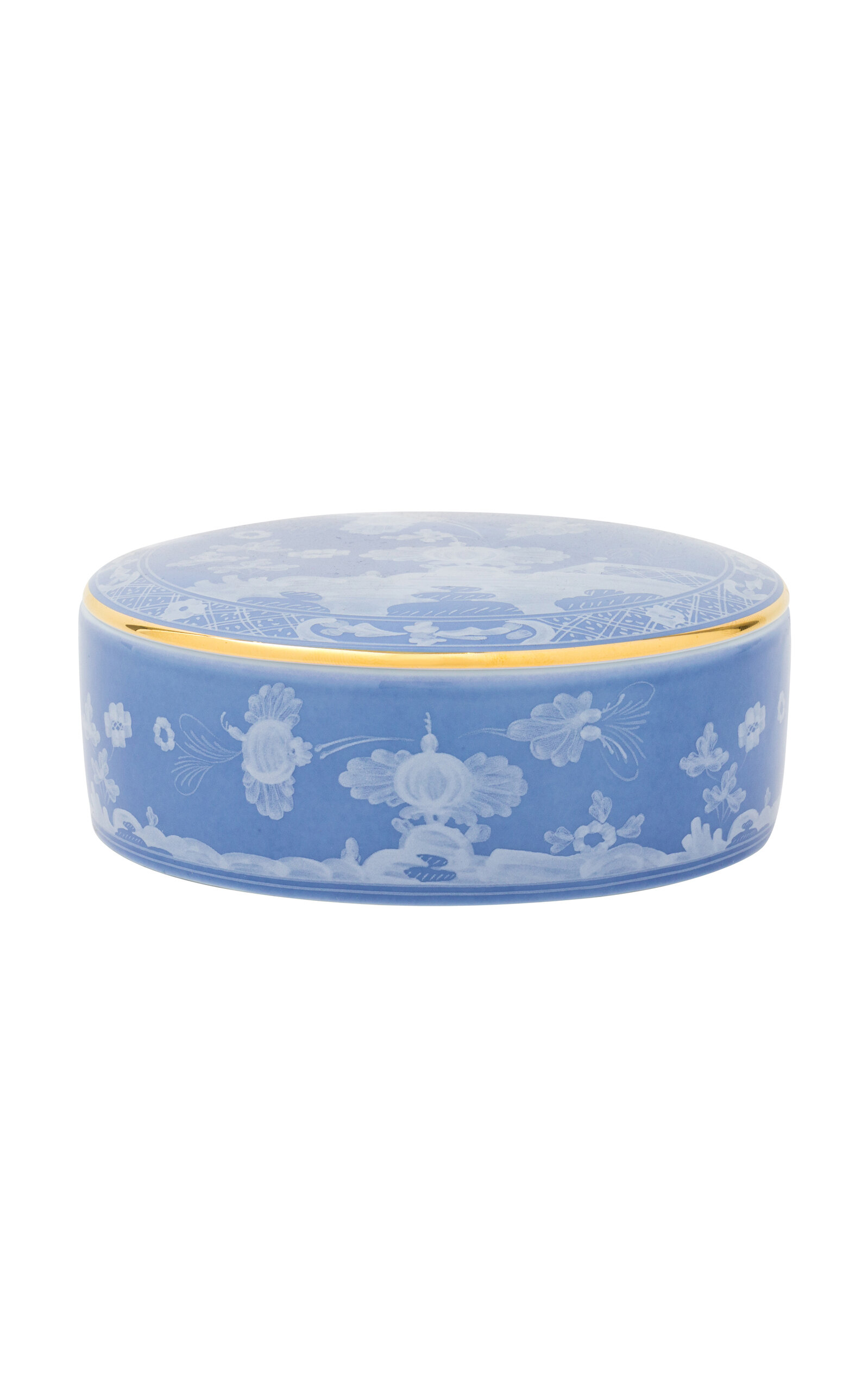 Ginori 1735 Oriente Italiano Round Box with Cover - Off-White