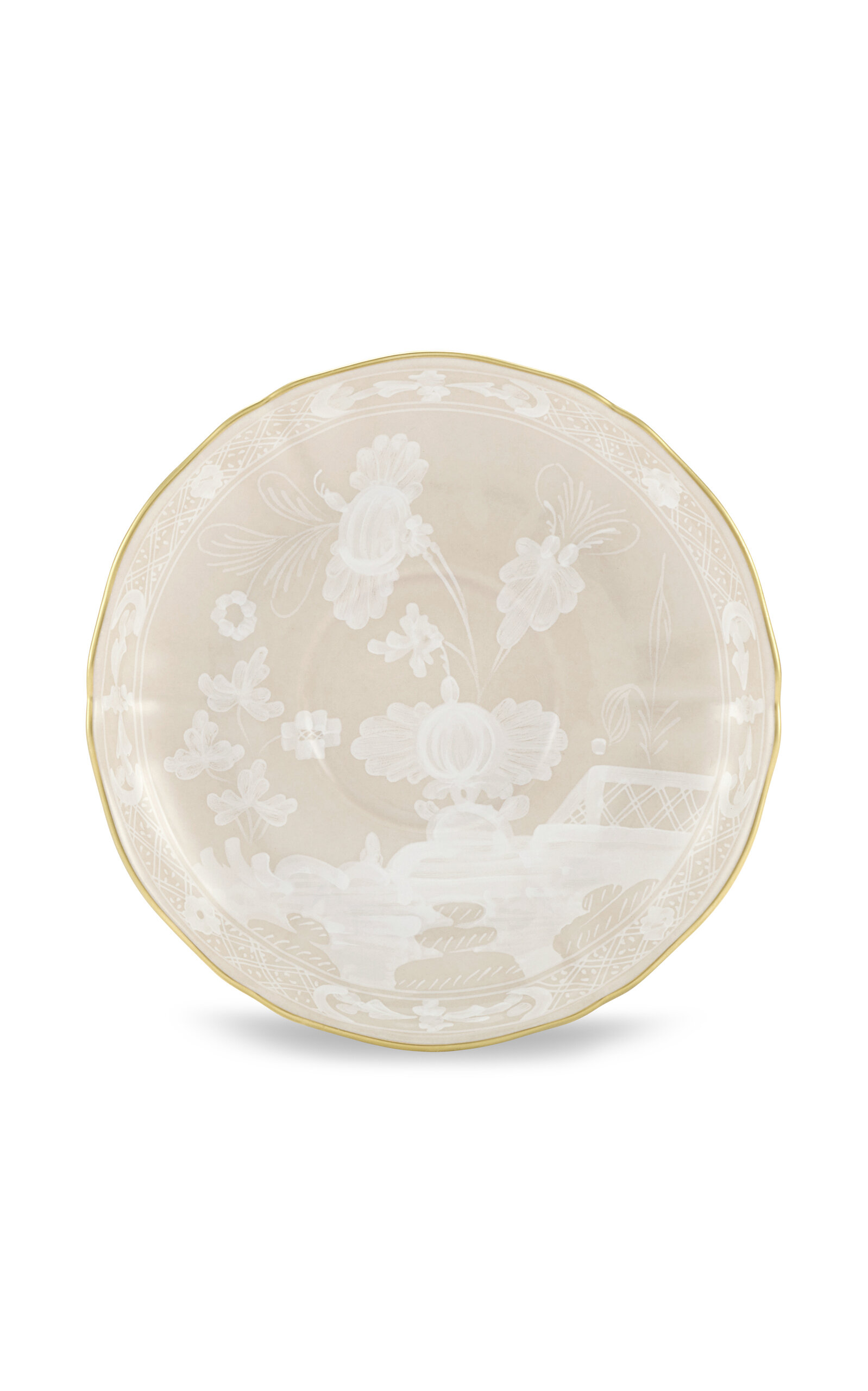 Ginori 1735 Oriente Italiano Tea Saucer - Off-White
