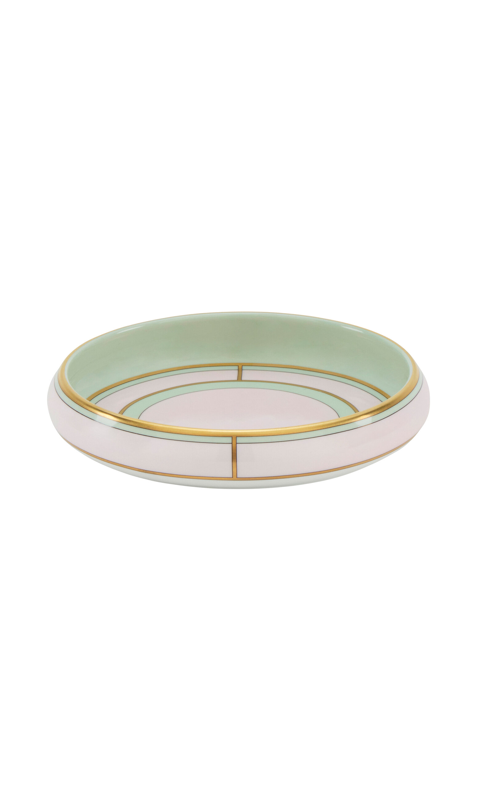 Ginori 1735 Diva Round Change Tray - Light Pink