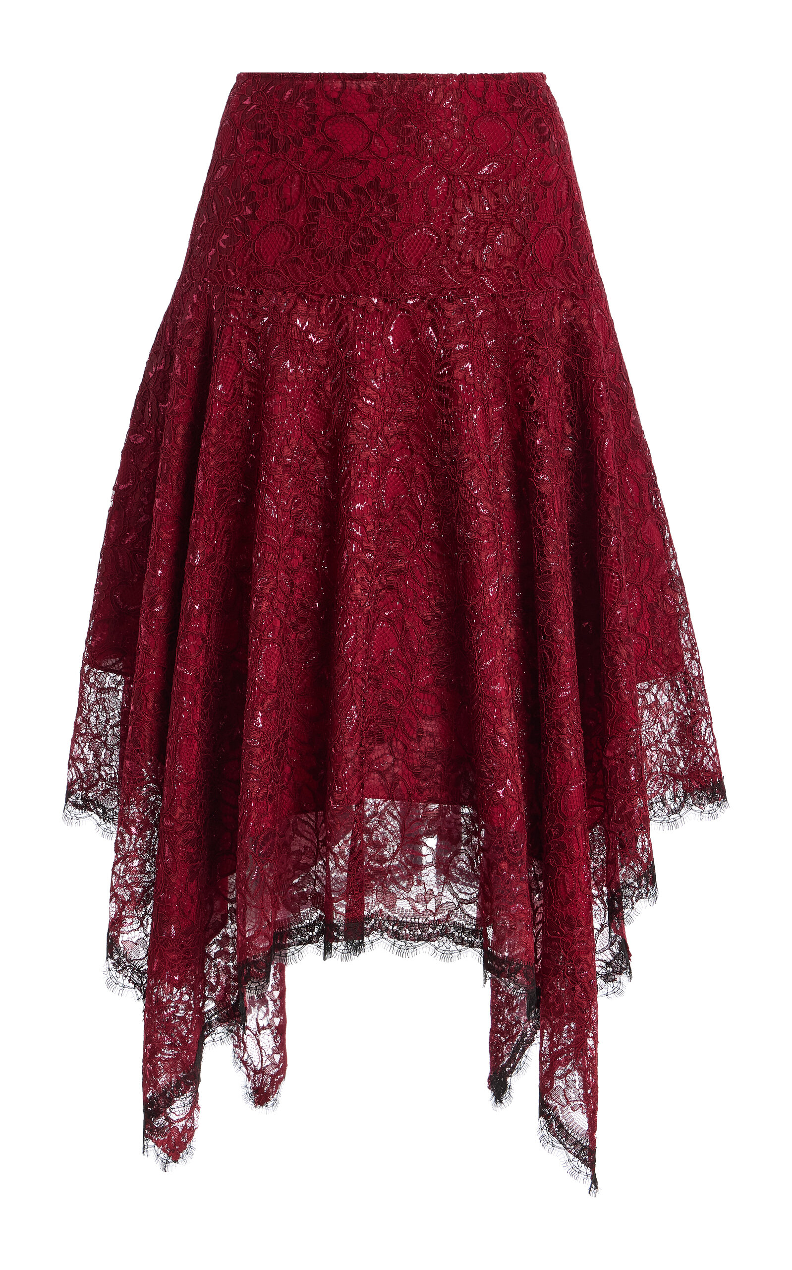 Rodarte Exclusive Lace Midi Skirt